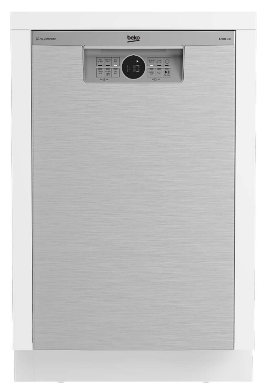 BDUS26040XQ Unterbau-Geschirrspüler 45 cm