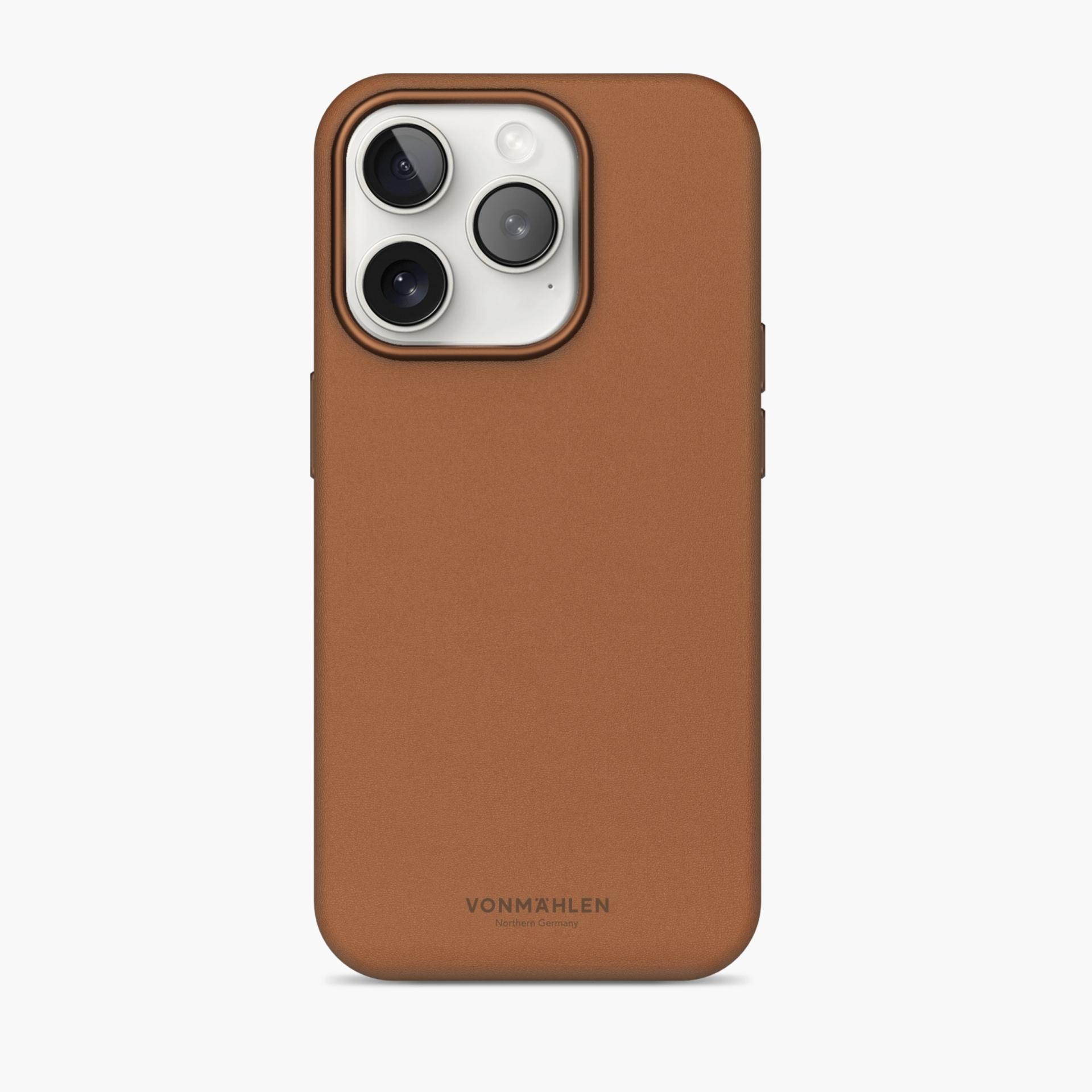Like Leather Case - Schutzhülle, MagSafe kompatibel iPhone 16 Pro, Brown Handyhülle