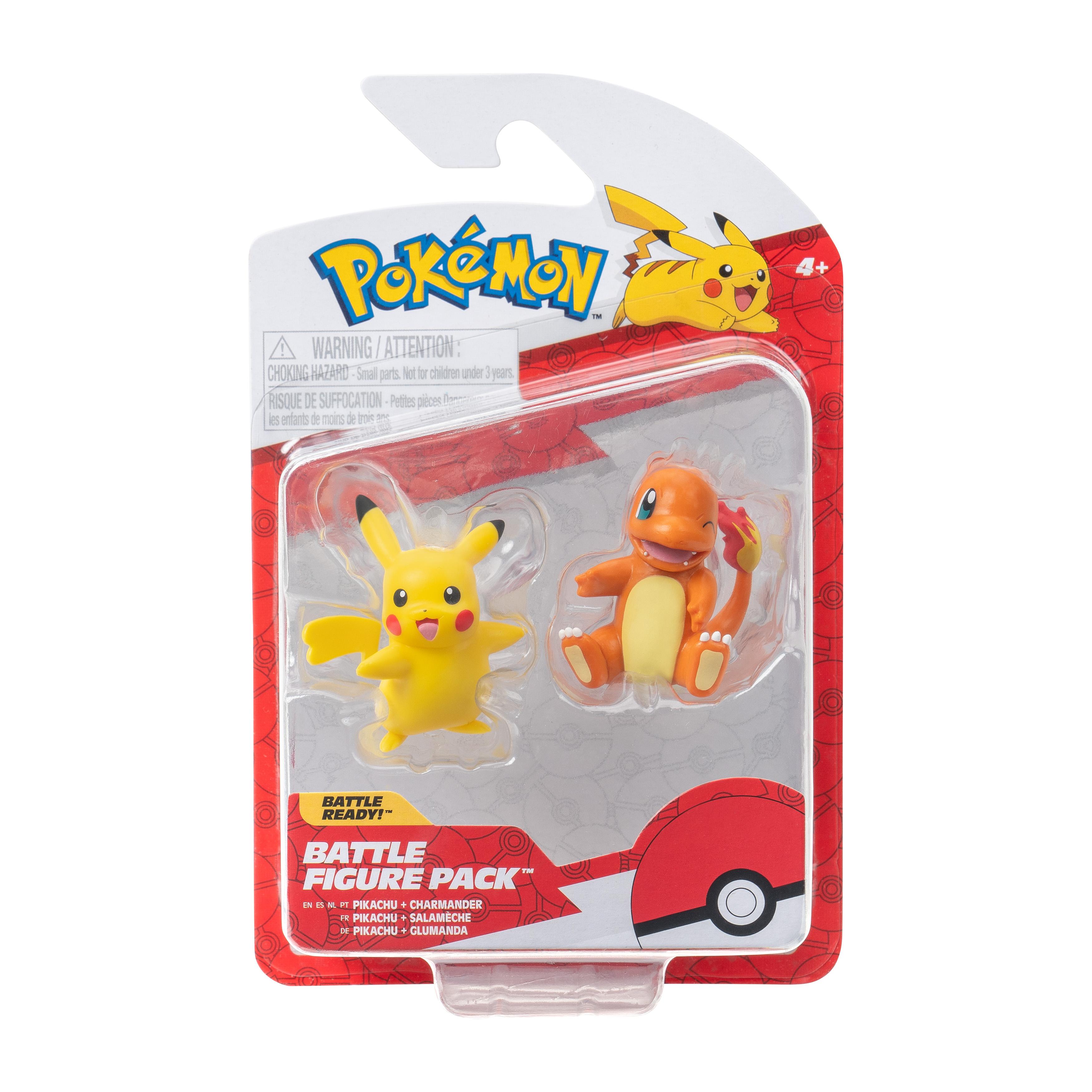 Battle Figure First Partner 2-Pack Glumanda Pikachu