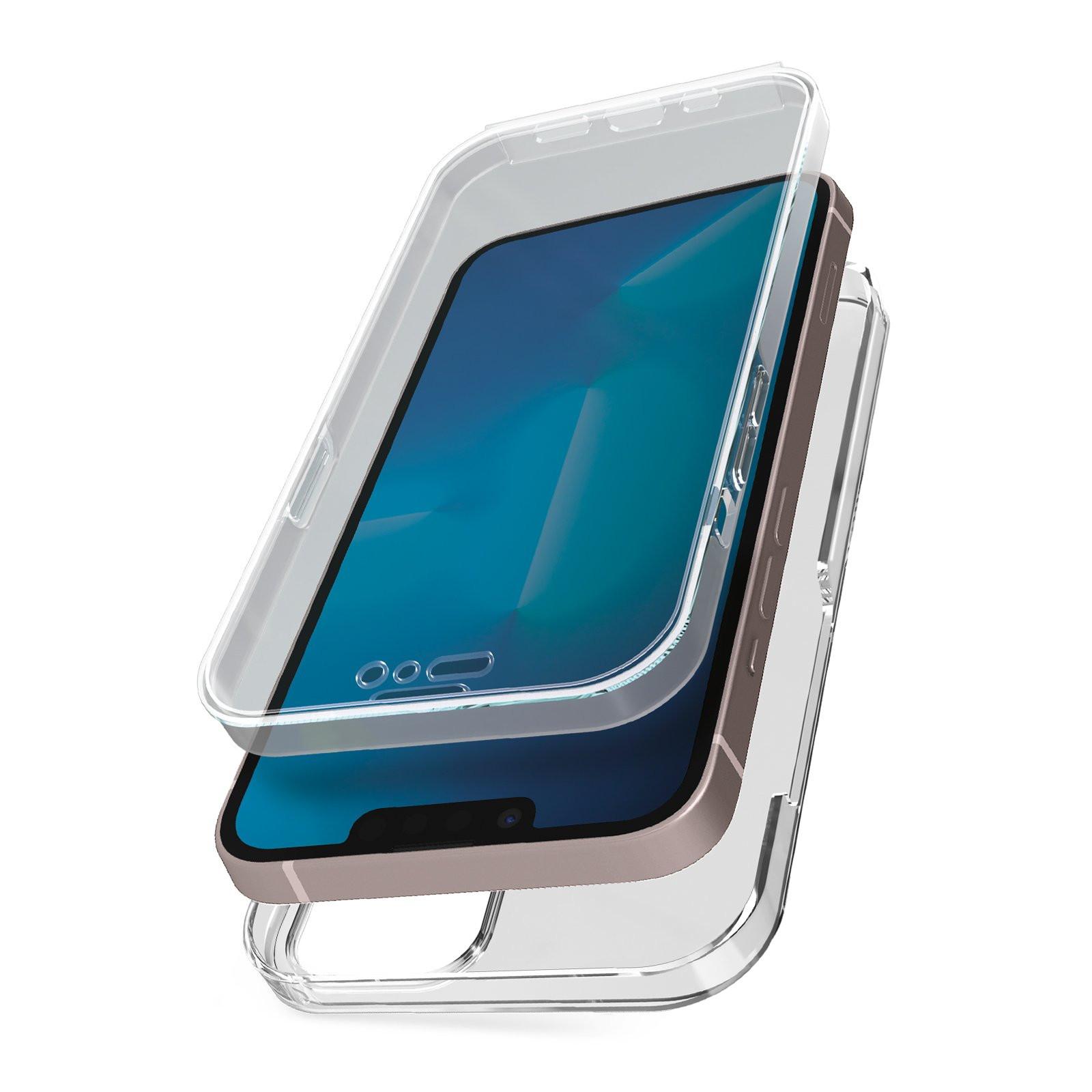 Cover Full Body 360 Grad für iPhone 14 - Extreme Collection, Transparent