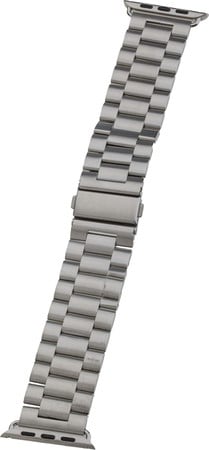 Watch Band für Aplle Watch 44mm (Series 4)/ 42mm (Serie 1/ 2/3) Stainless Silver