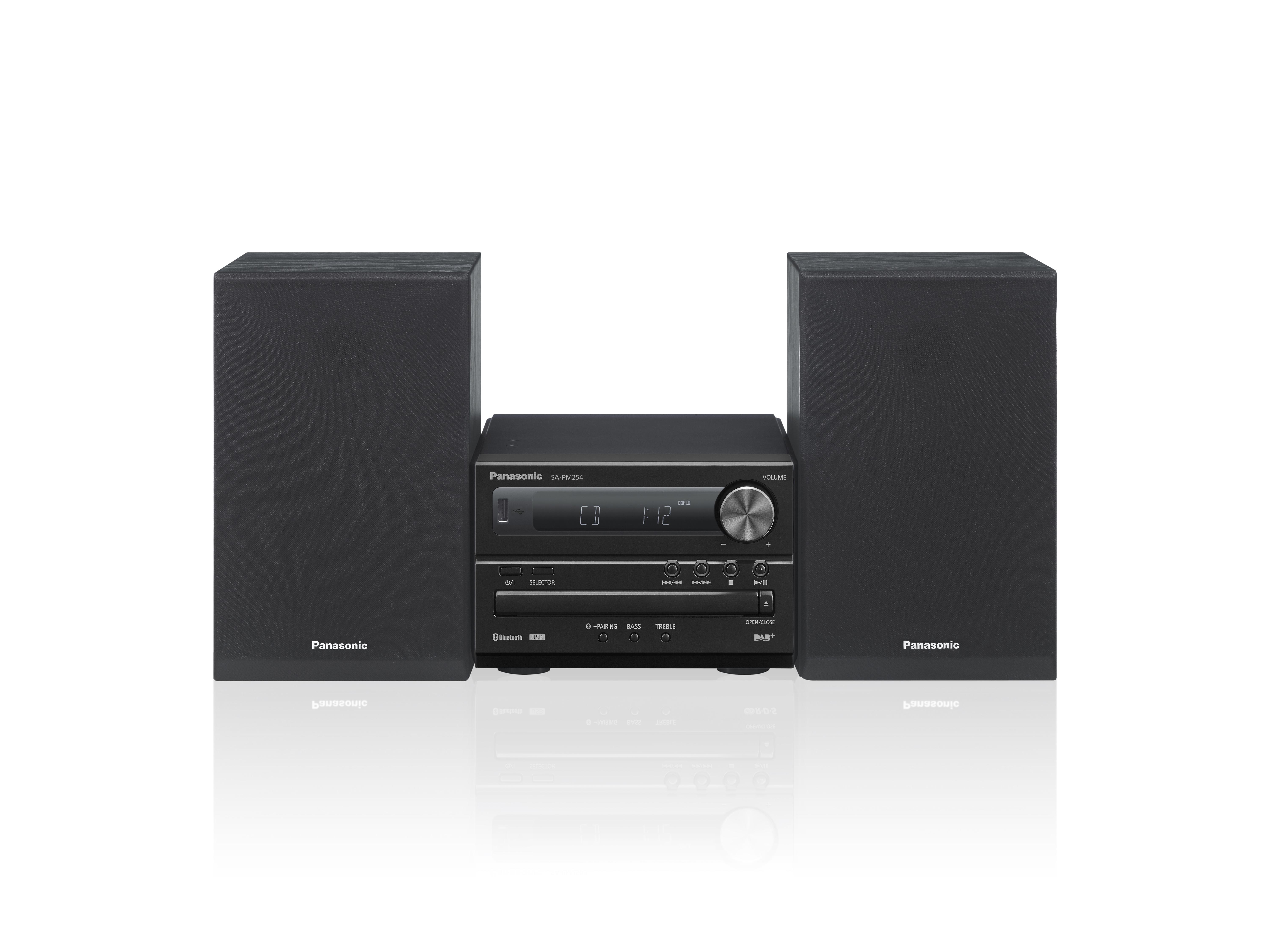 SC-PM254EG-K schwarz Micro HiFi System