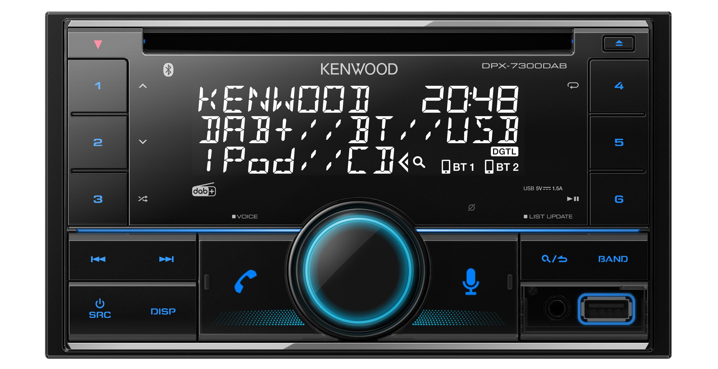 DPX-7300DAB 2-DIN Autoradio