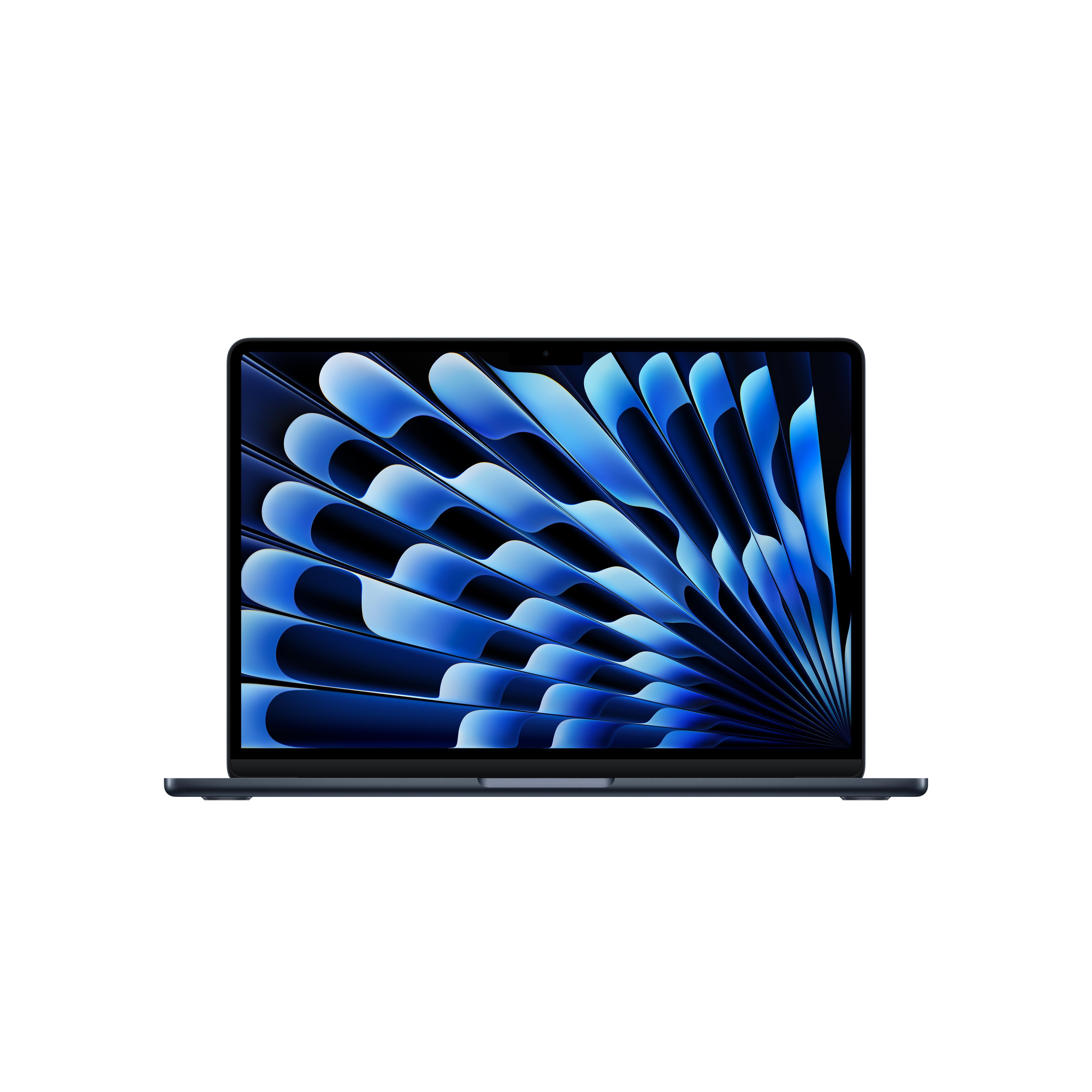 MacBook Air (13"), 2025, Mitternacht, M4, 10-Core-CPU, 10-Core-GPU, 16GB, 256GB