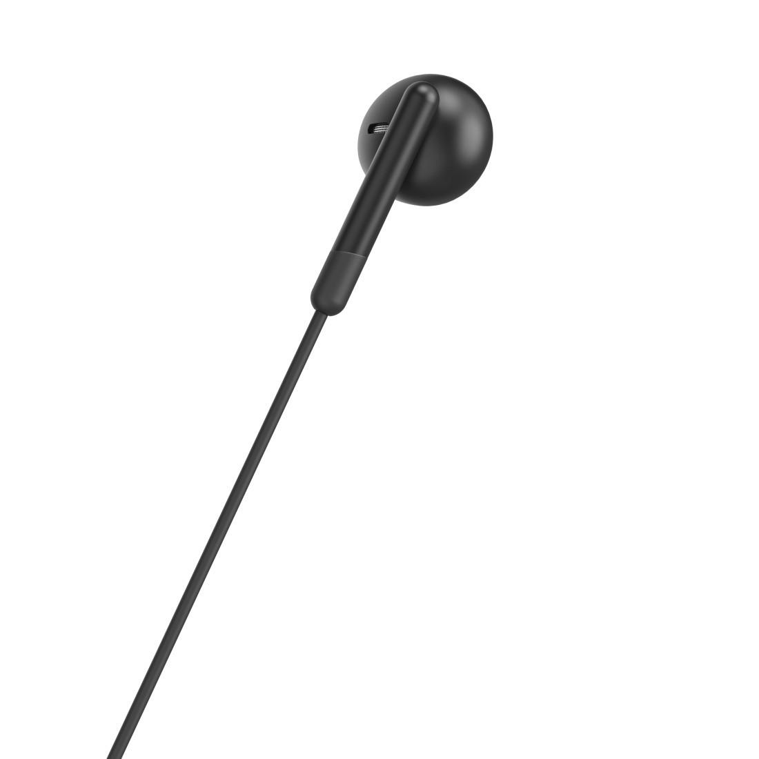 Kopfhörer "Classy", Earbuds, Mikrofon, Kabelknickschutz, USB-C, Schwarz (00221785)