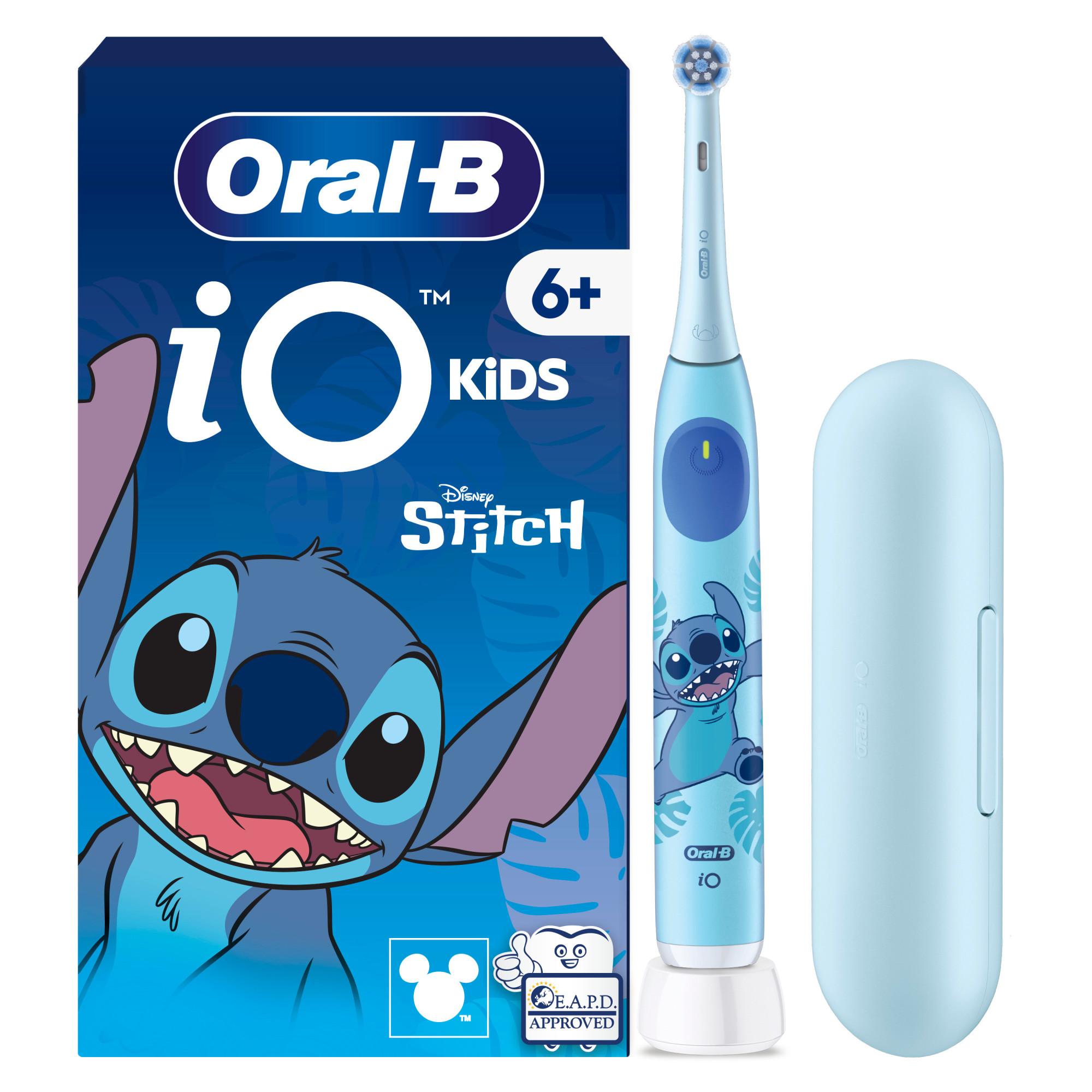 iO Kids 6+ Stitch inkl. 1 Aufsteckbürste, 1 Reise-Etui Zahnbürste