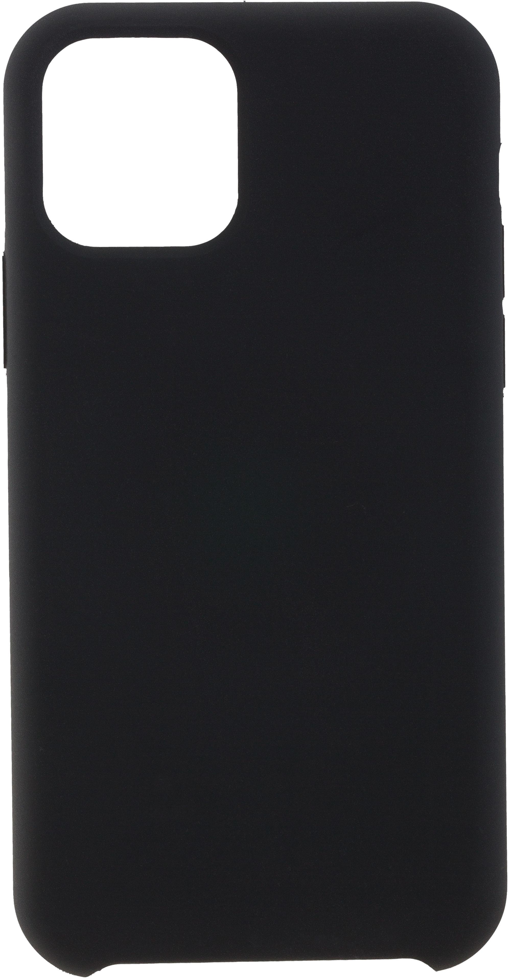 Back Cover Soft Touch für Apple iPhone 12 Black Handyhülle