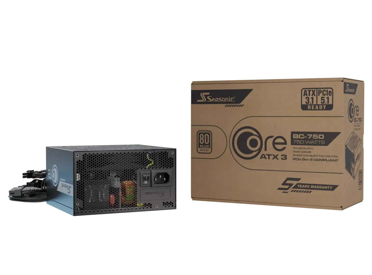 750W Core BC-750 ATX 3.1 (80+Bronze)