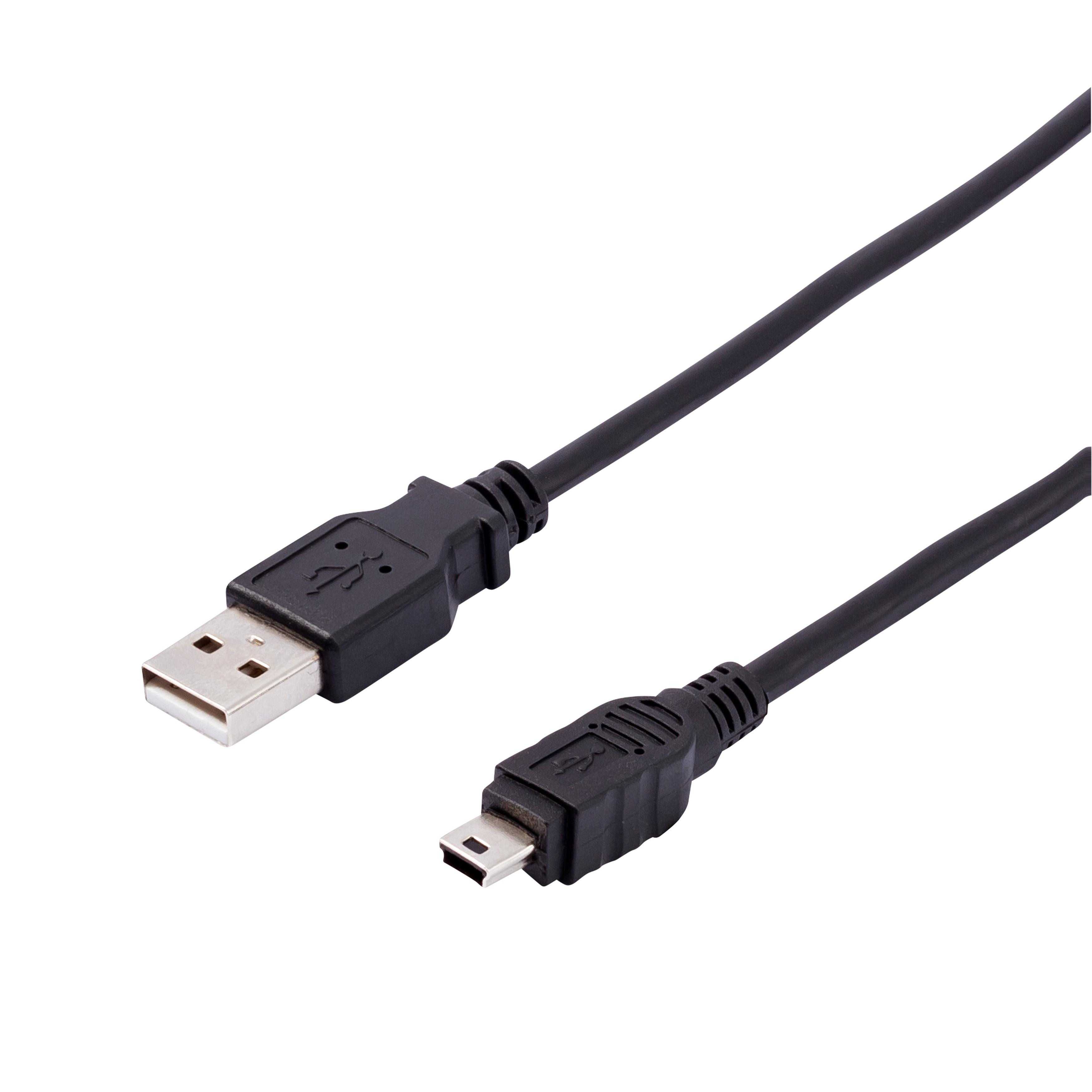 USB 2.0 kompatibles Verbindungskabel, 0,75m (45207)