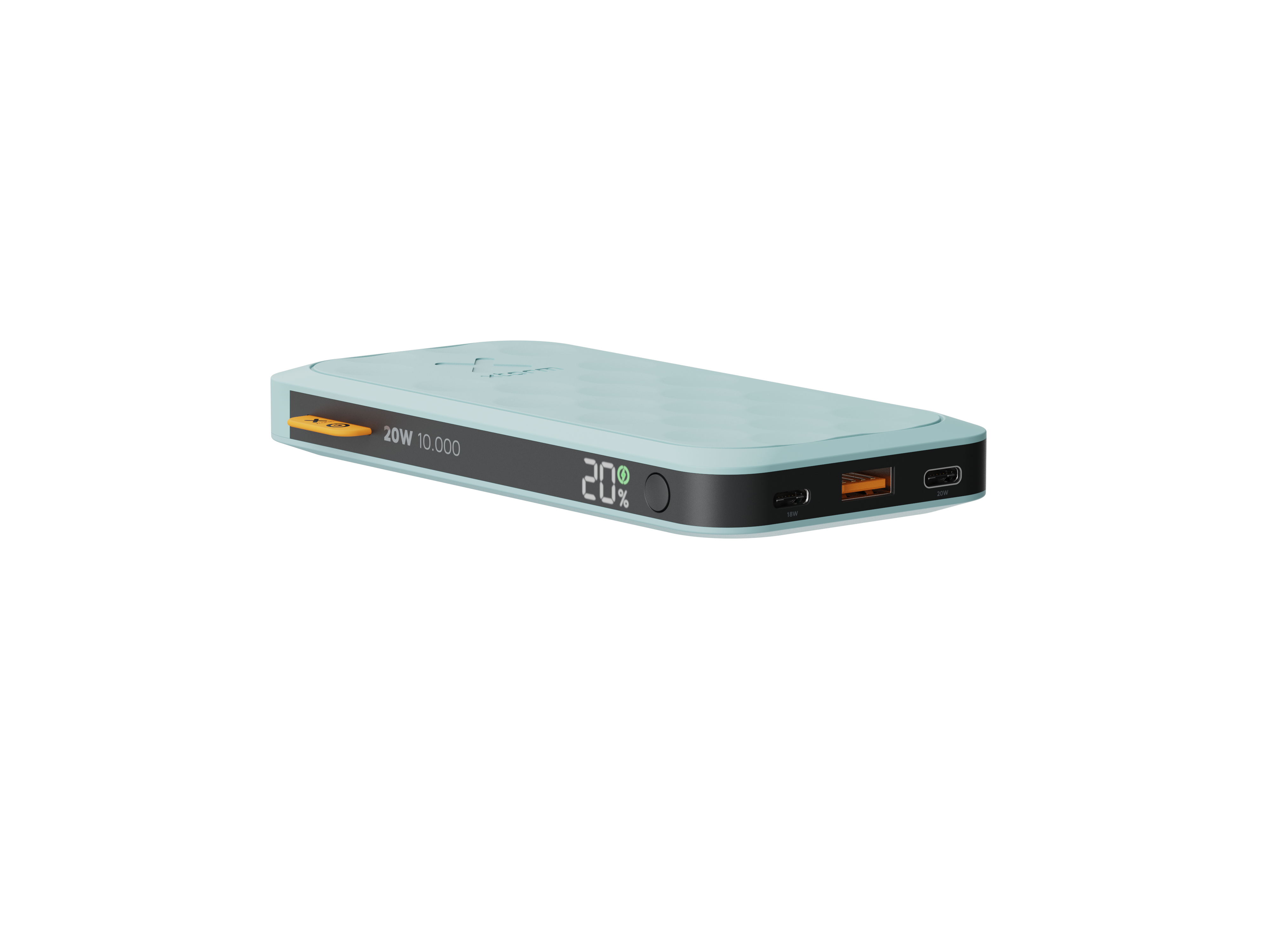 20W Fuel Series Powerbank 10.000mAh Teal Blue (64125)
