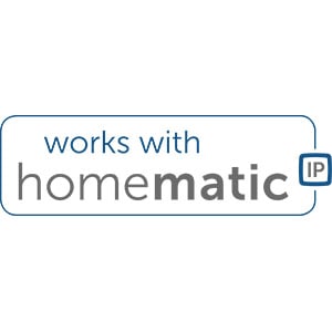 works with HomeMatic IP works with HomeMatic IP