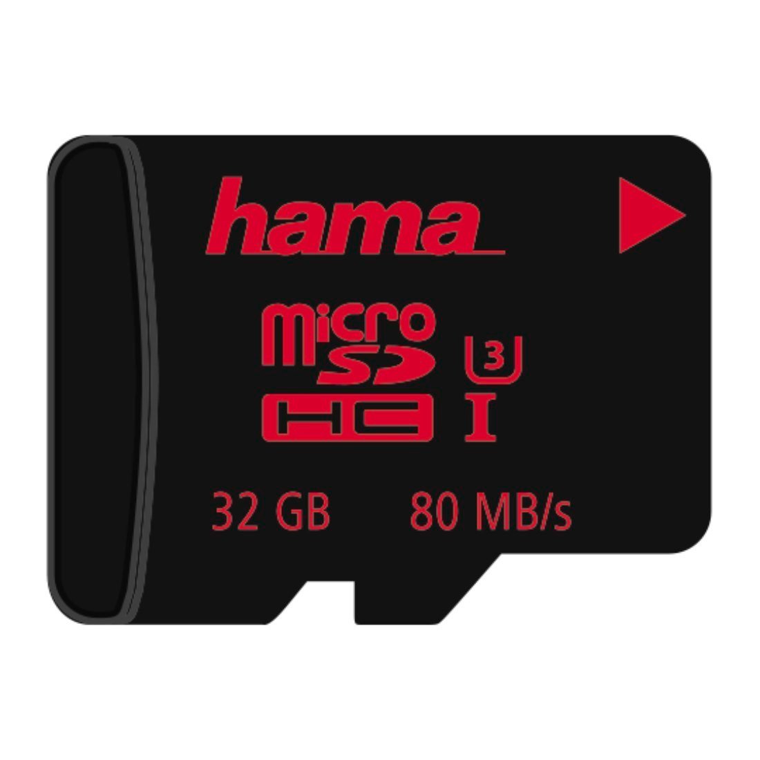 microSDHC 32GB UHS Speed Class 3 UHS-I 80MB/s ohne Adapter/Mobile (123984)