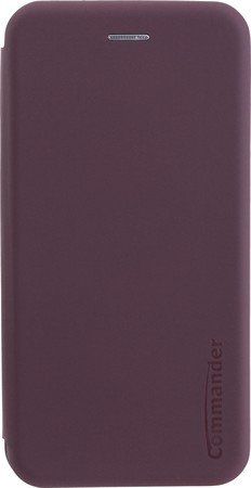 Book Case CURVE für Samsung J415 Galaxy J4 + (2018) Soft Touch Bordeaux