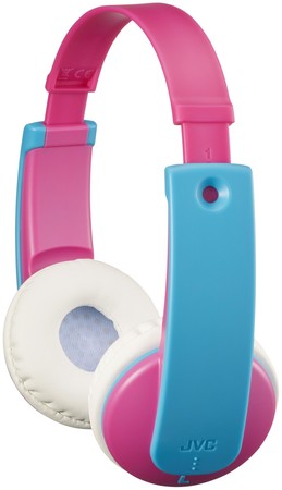 HA-KD9BT pink-blau Bluetooth-Stereokopfhörer speziell für Kinder