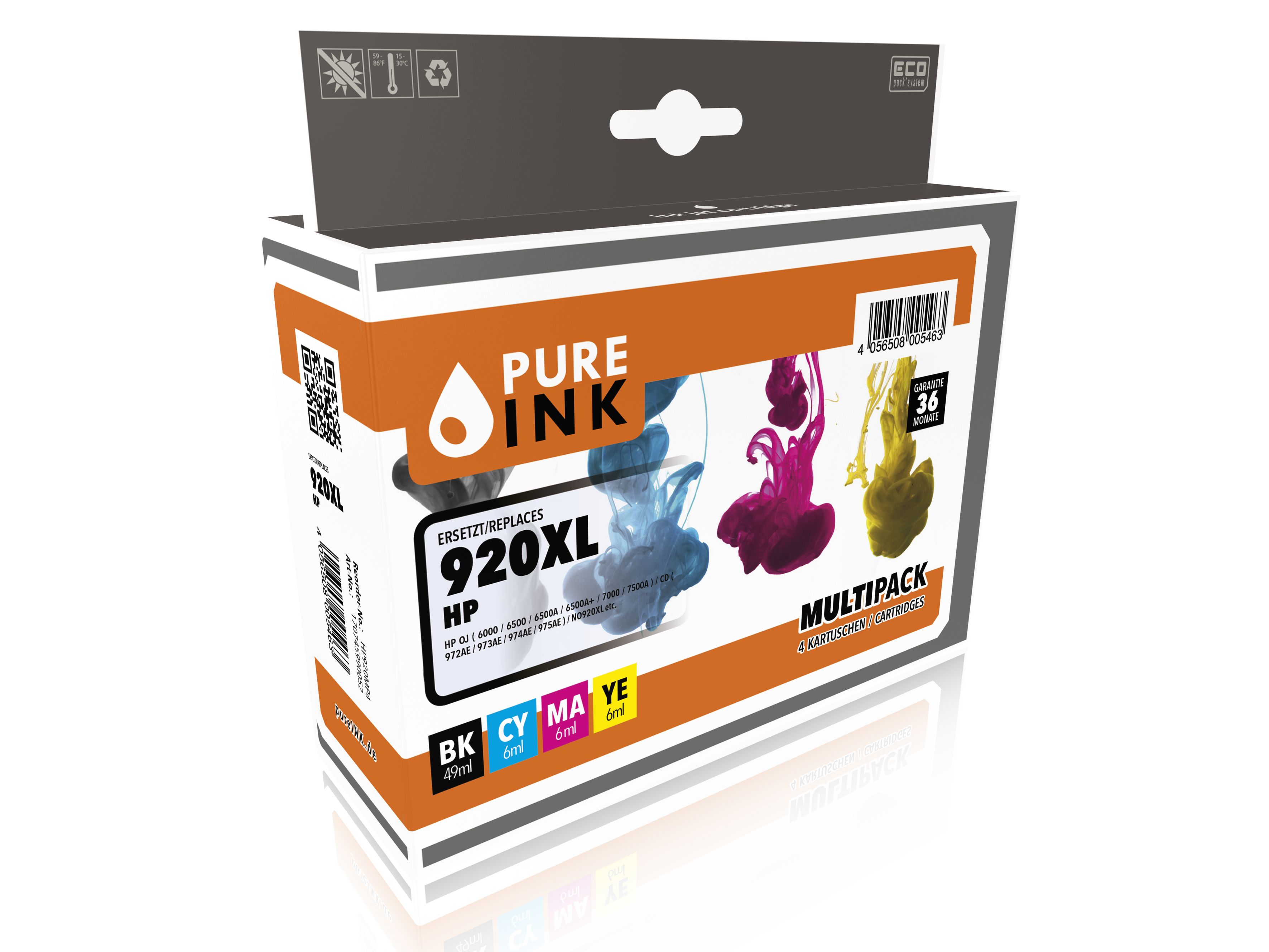 HP920MP4 CMYK Druckerpatrone
