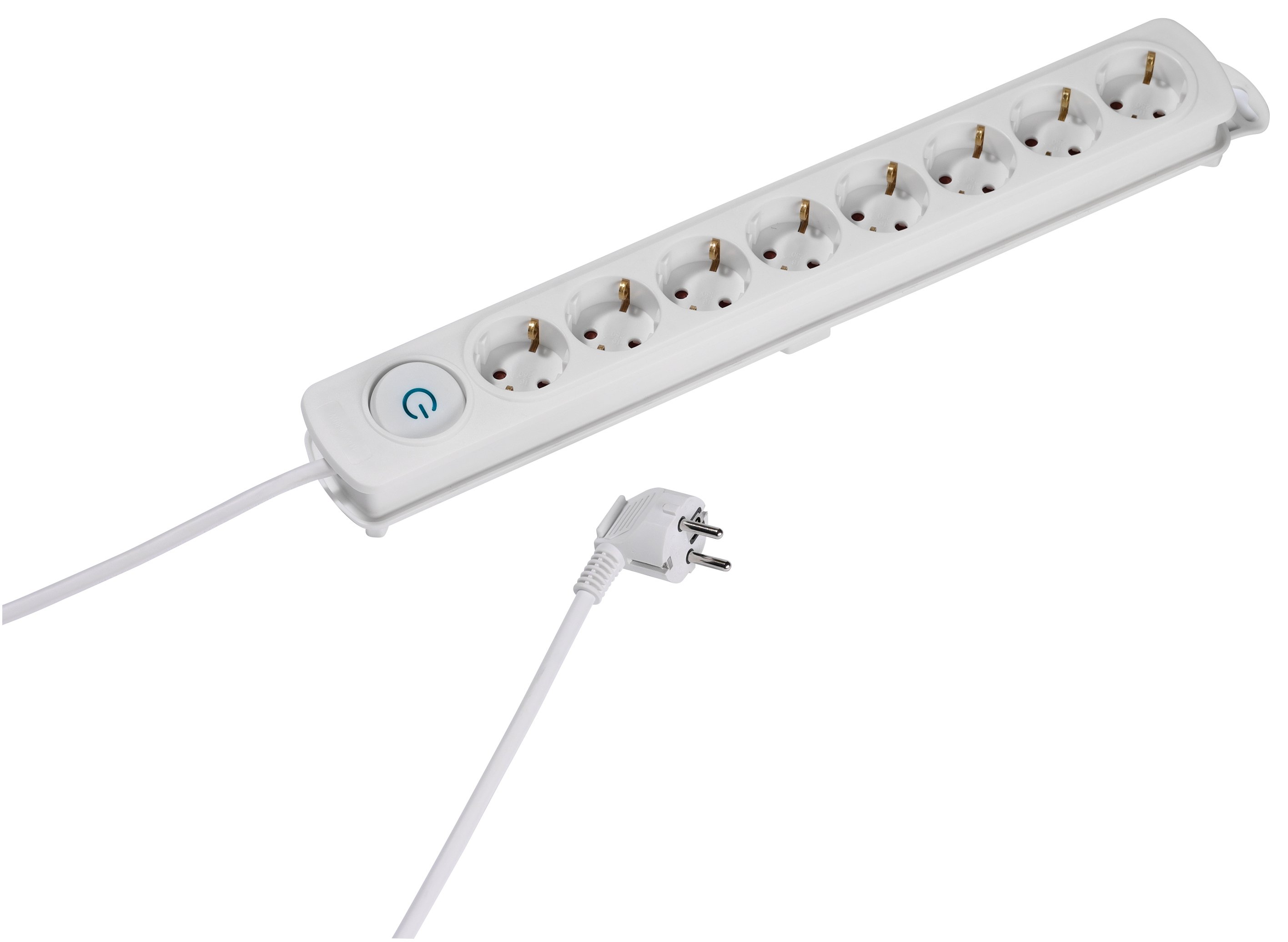 8-fach Steckdosenleiste, schaltbar (37651)
