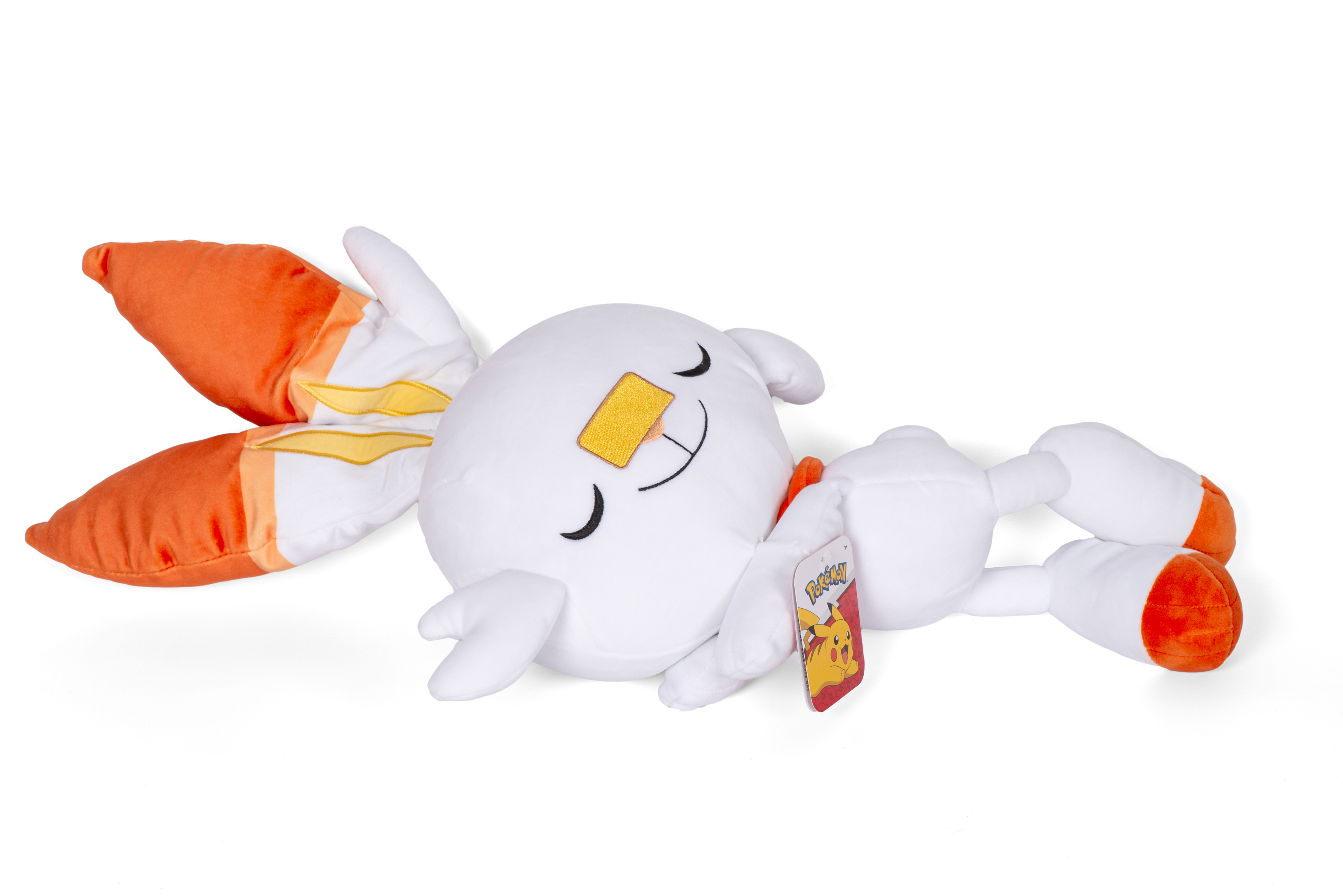 Pokémon - Hopplo schlafend Plüsch 45cm Kuscheltier