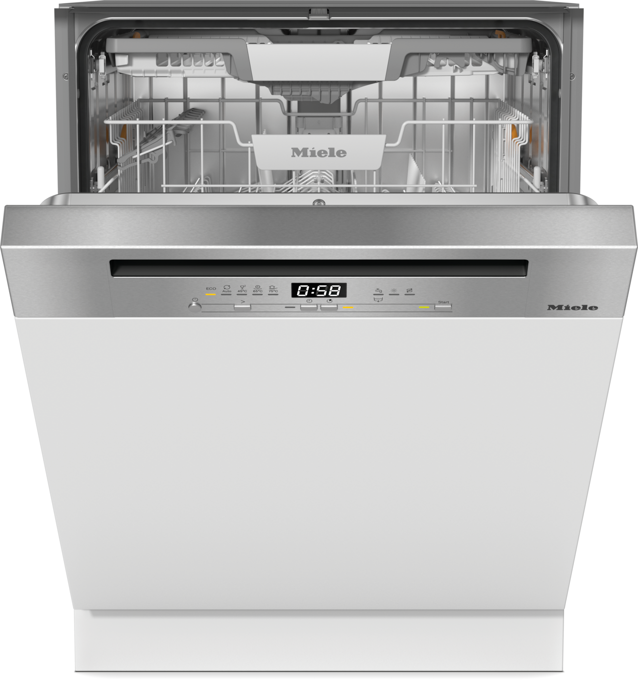 G 5811 SCi Active Plus Edelstahl CleanSteel Einbau-Geschirrspüler integriert 60 cm