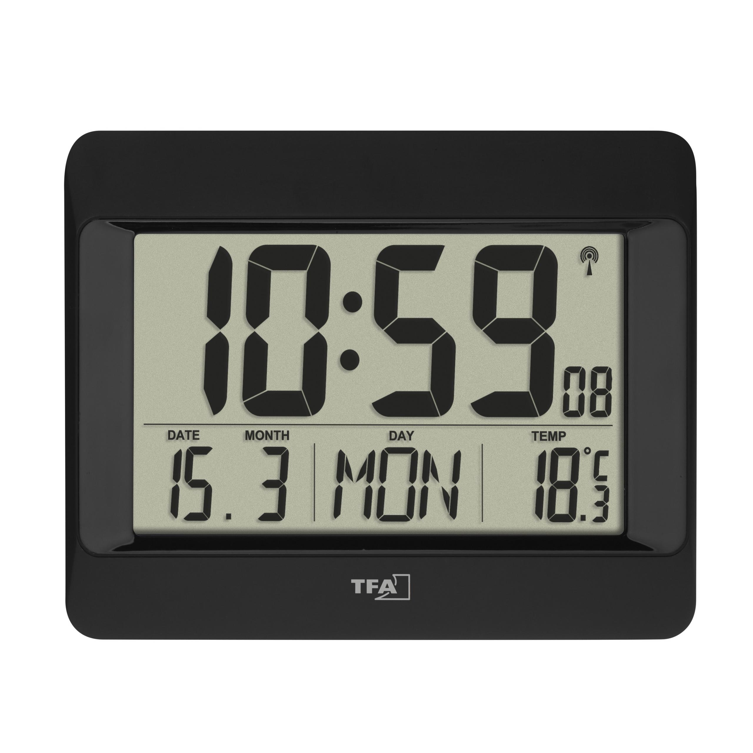 60.4519 Funkuhr mit Innentemperatur