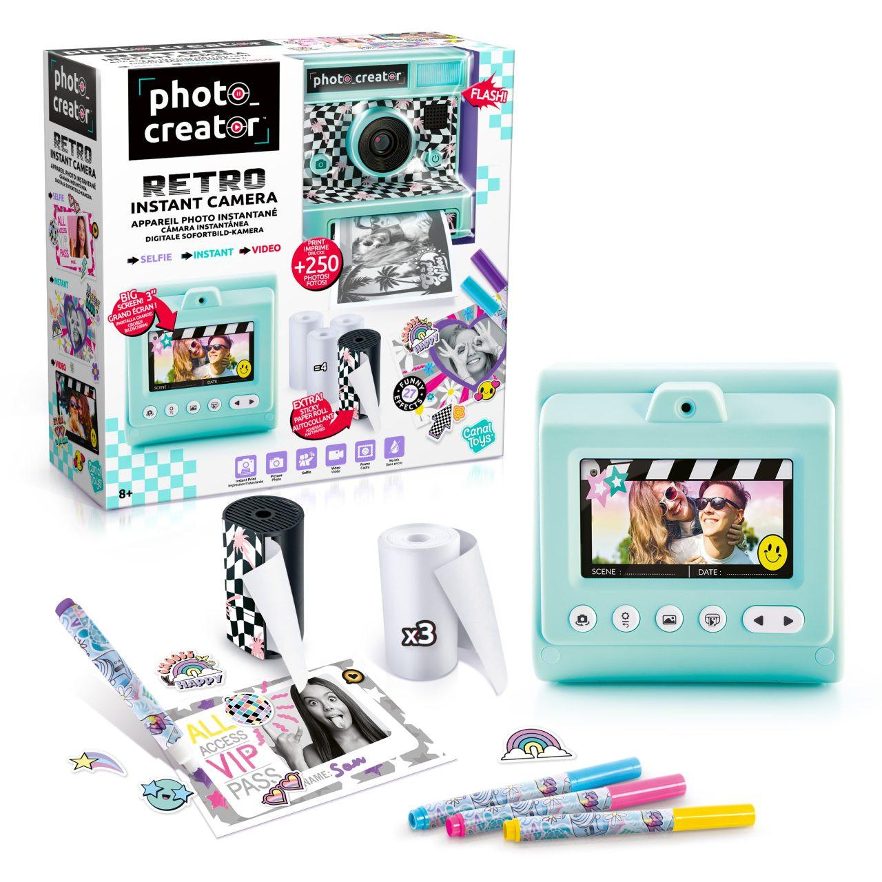 Retro Instant Camera