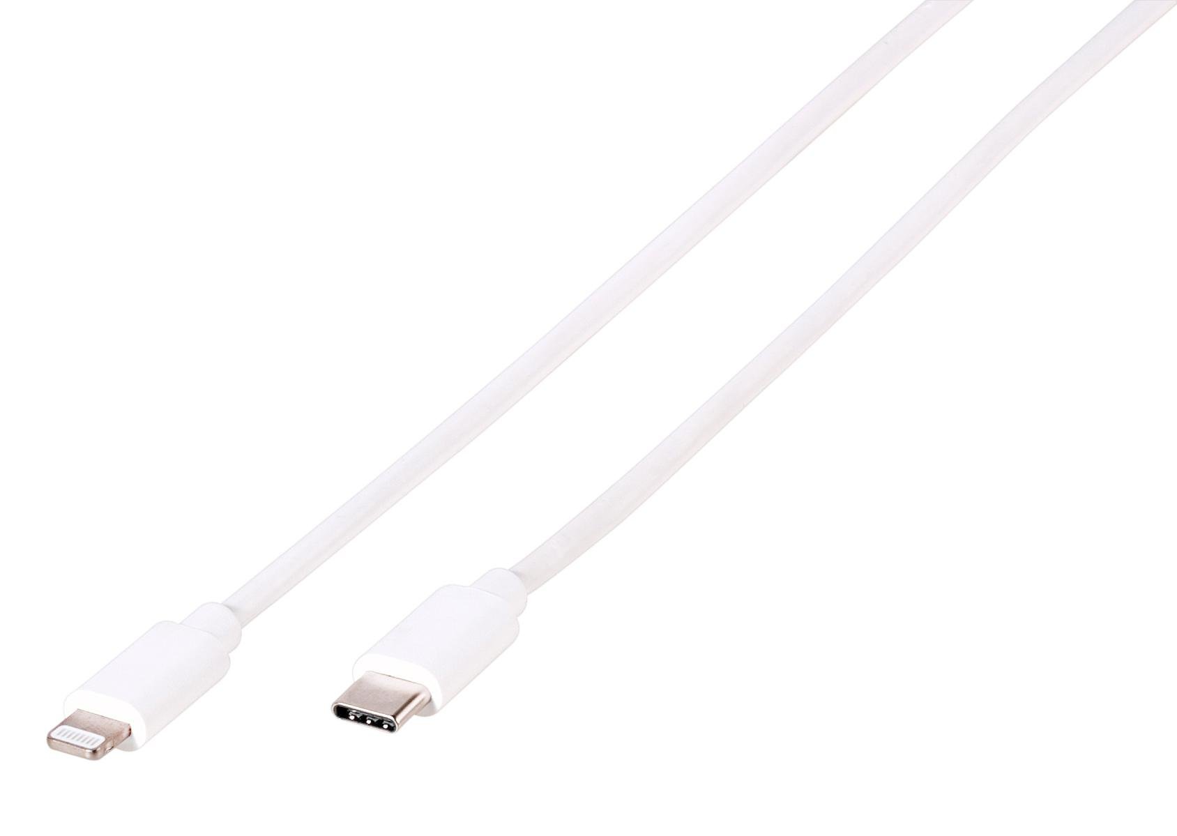 Lightning auf USB-Type-C™ Daten- u. Ladekabel, 1m (62961)