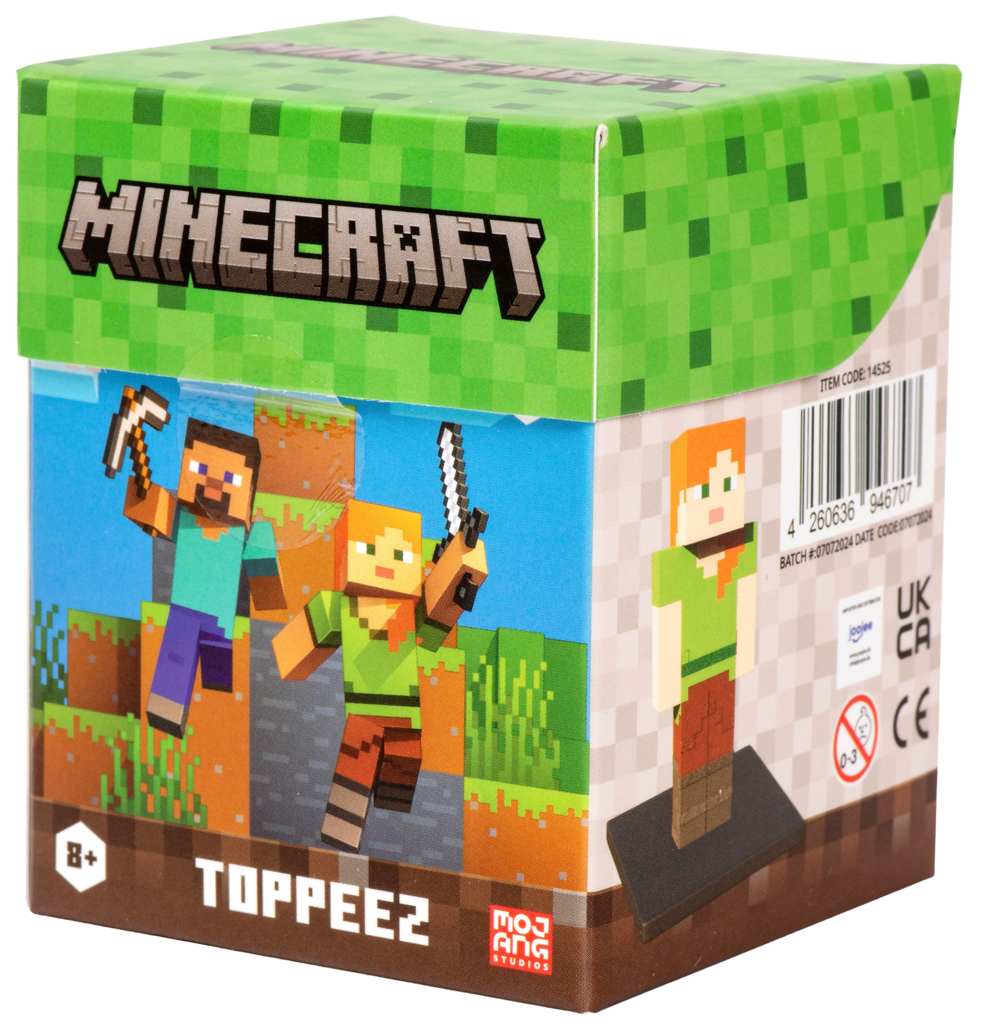 Minecraft 3D Stiftaufsatz