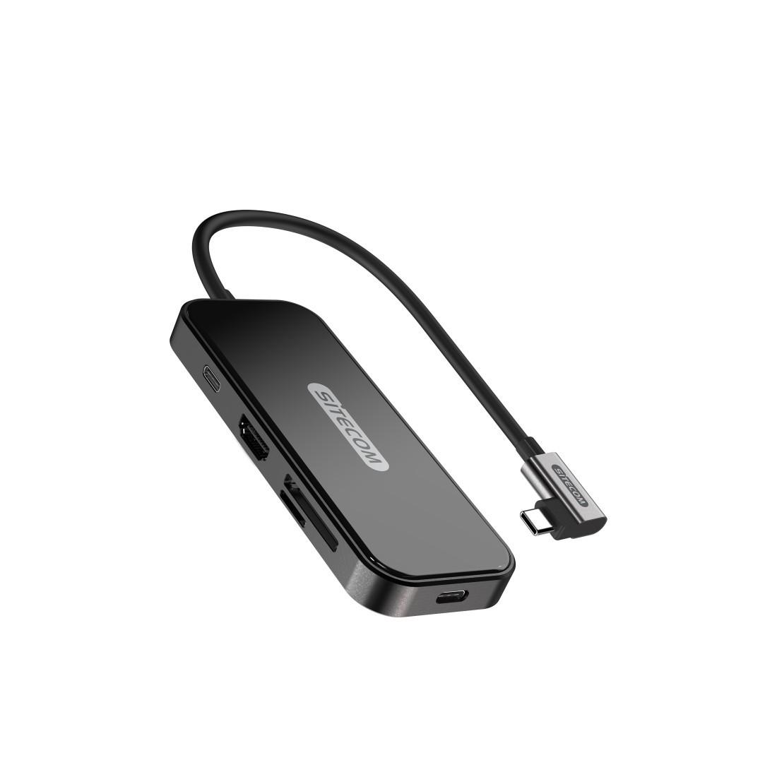 Adapter "CN-393", USB-C 3.1-Stecker a. Multi-Buchse, 100W USB-C Pow.De. (00191228)