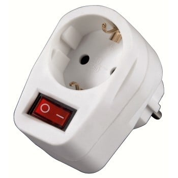 Steckdosenadapter, schaltbar (00047726)