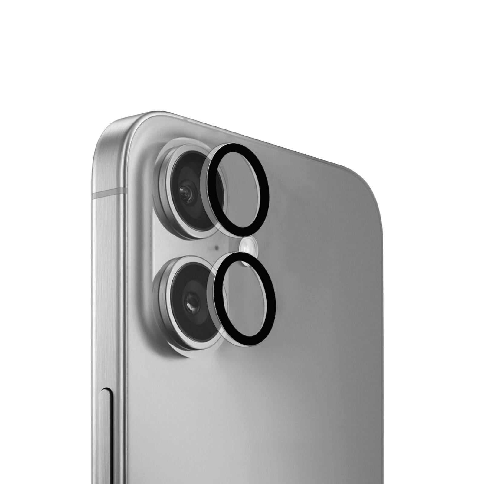 Individuelles schützendes gehärtetes Glas für iPhone 17/16/16 Plus, Transparent