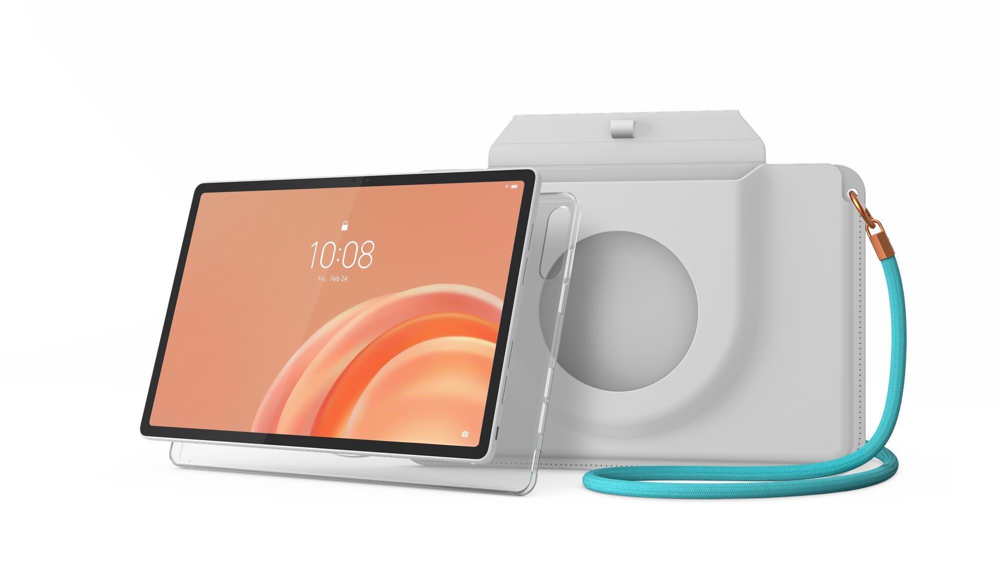 Tab Plus Gen 2 + Hülle, Celestial White, 12,1 Zoll, 2.5K, IPS, MediaTek Dimensity 7400, 8GB, 128GB