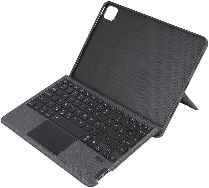 TASTO Hülle iPadAir11'' M2/M3 Schwarz Tablet-Hülle mit Tastatur