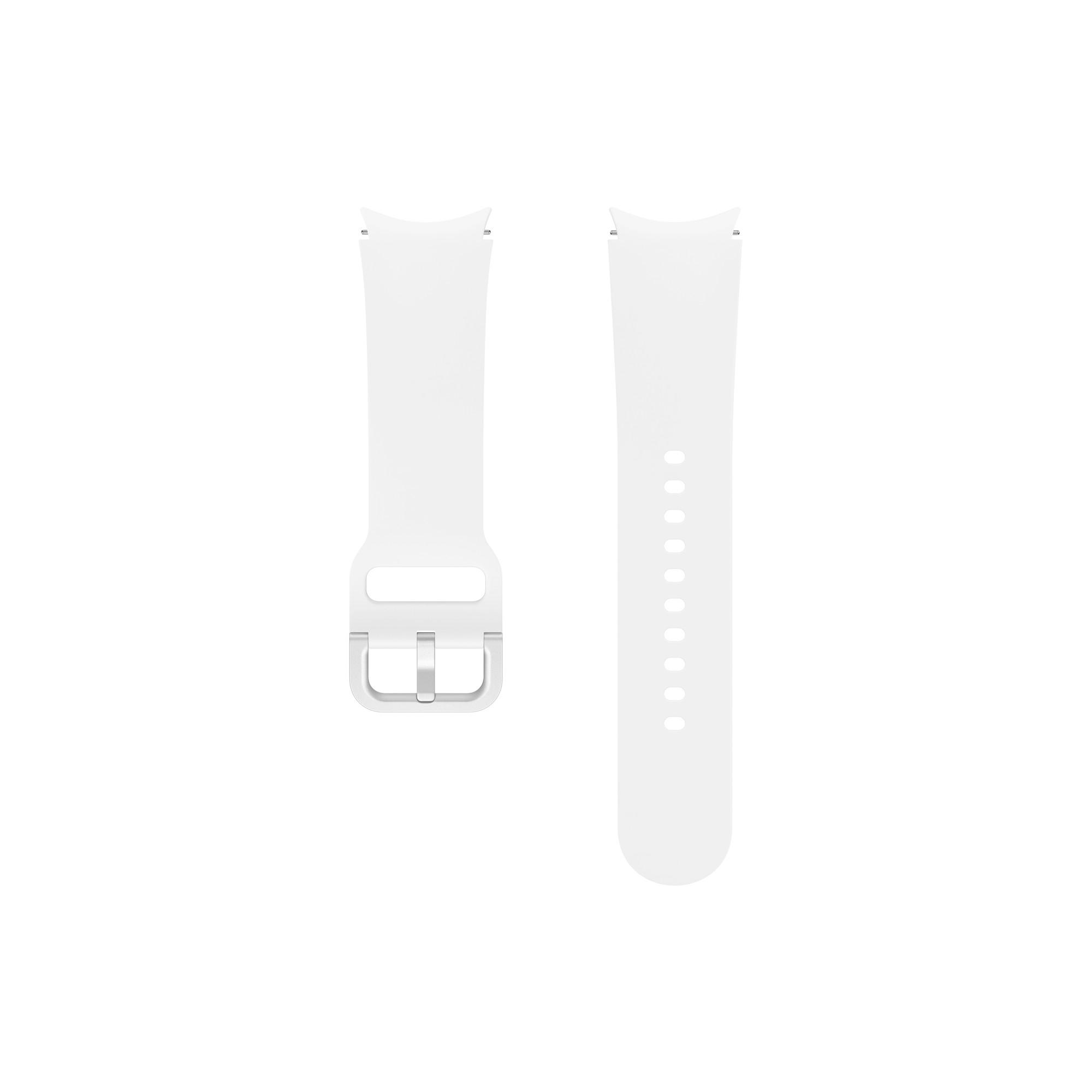 Galaxy Watch5/Watch5 Pro Sport Band (S/M) - Weiß