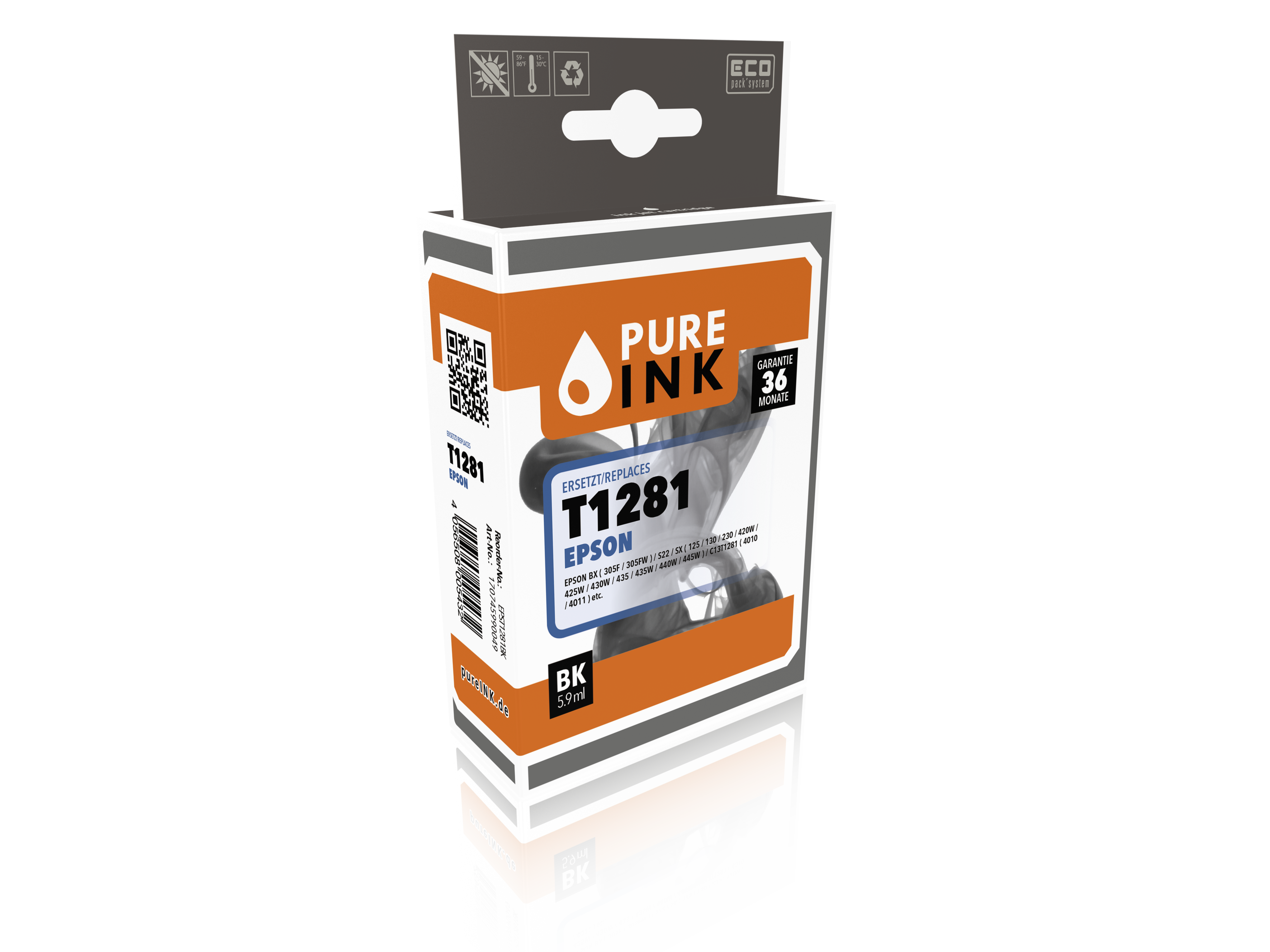 EPT1281BK BLK Druckerpatrone