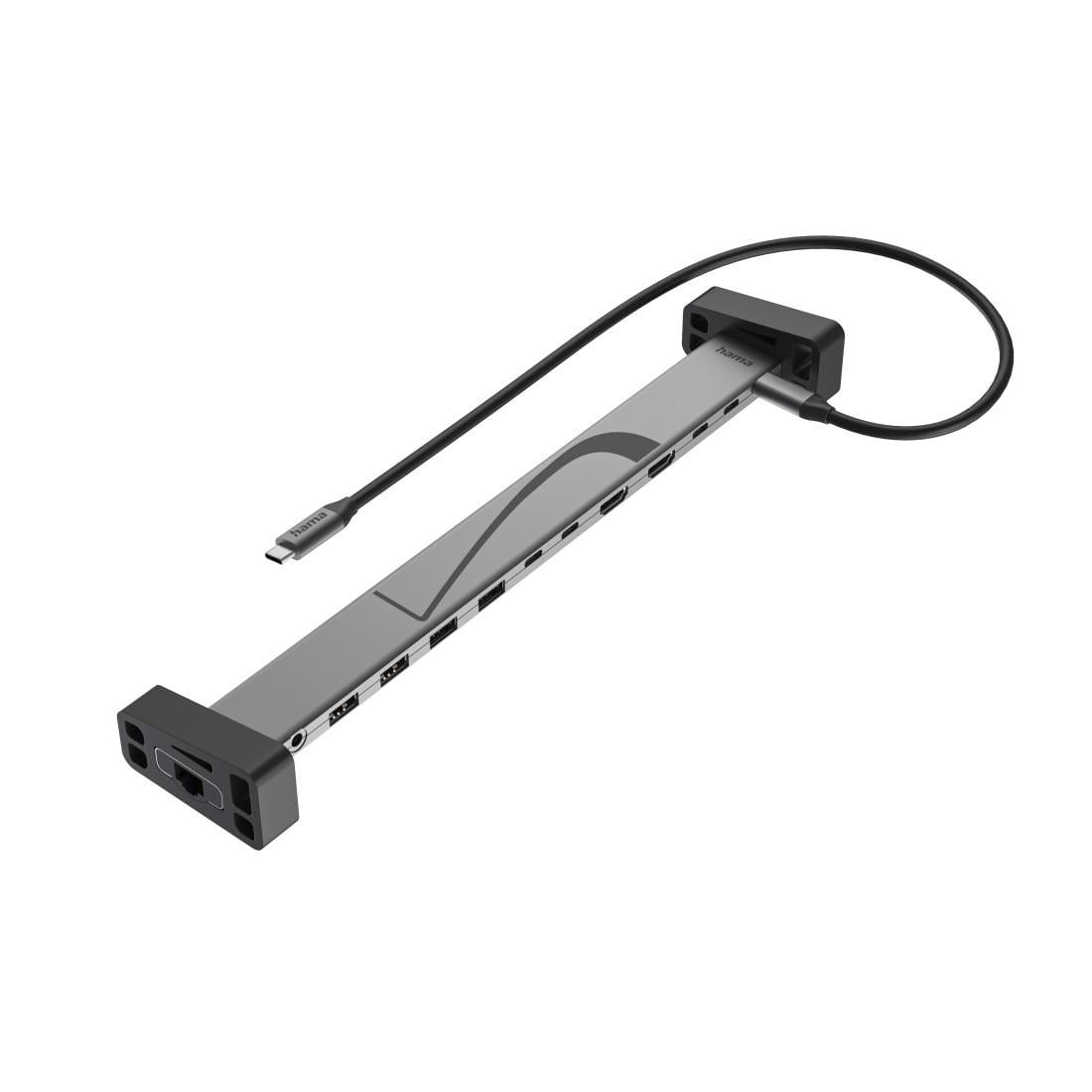 USB-C-Docking-Station "Connect2Office Work", Silikon-Standfüße, 12 Ports (00200149)