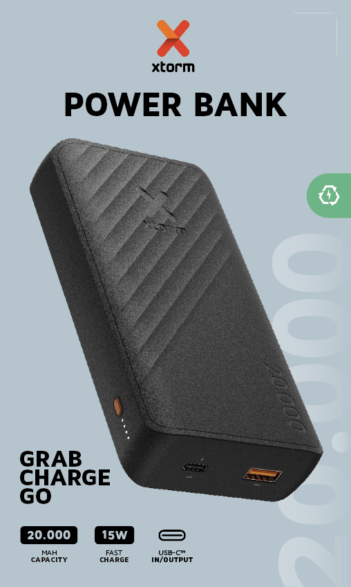 15W Fast Charge Go2 Powerbank 10.000mAh (64135)