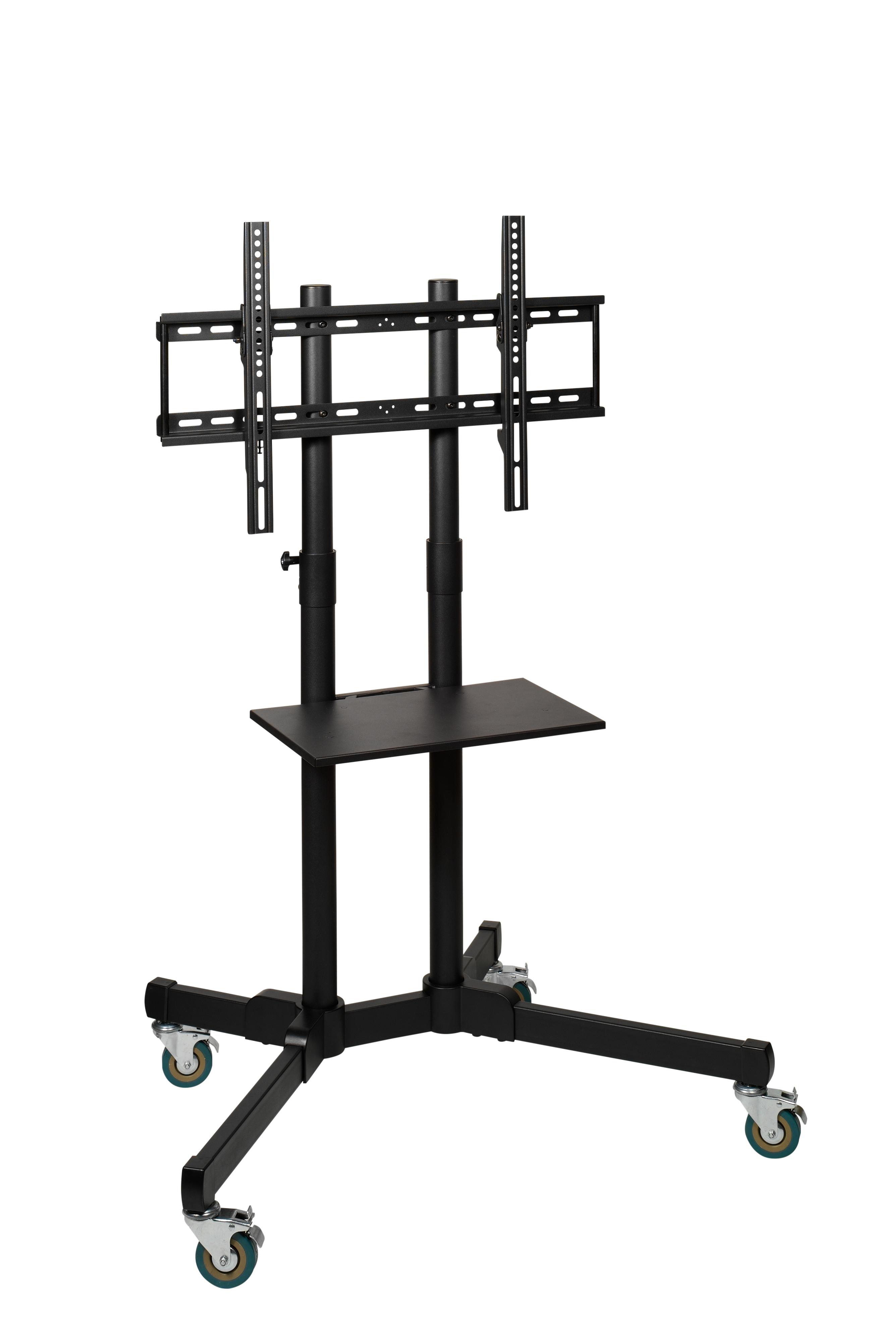 TV-Rollständer für 108 cm (43") bis 215,9 cm (85") TV-Geräte, höhenverstellbar (61004)