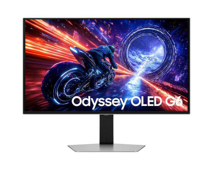 Odyssey OLED G60SF S27FG602SU, Silber, 27 Zoll, QHD, 500 Hz, 0,03 ms