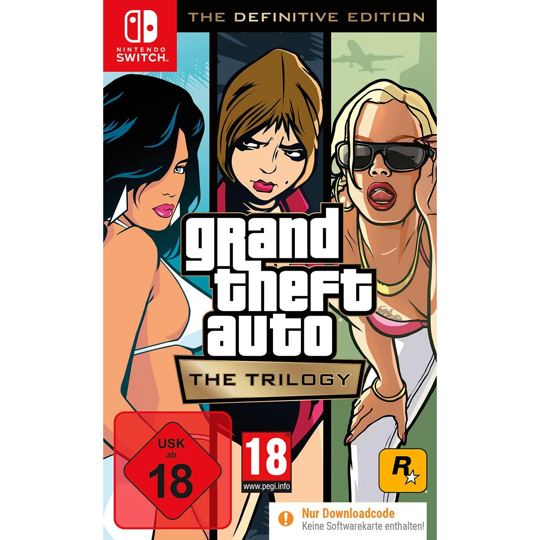Grand Theft Auto: The Trilogy - The Definitive Edition Nintendo Switch-Spiel