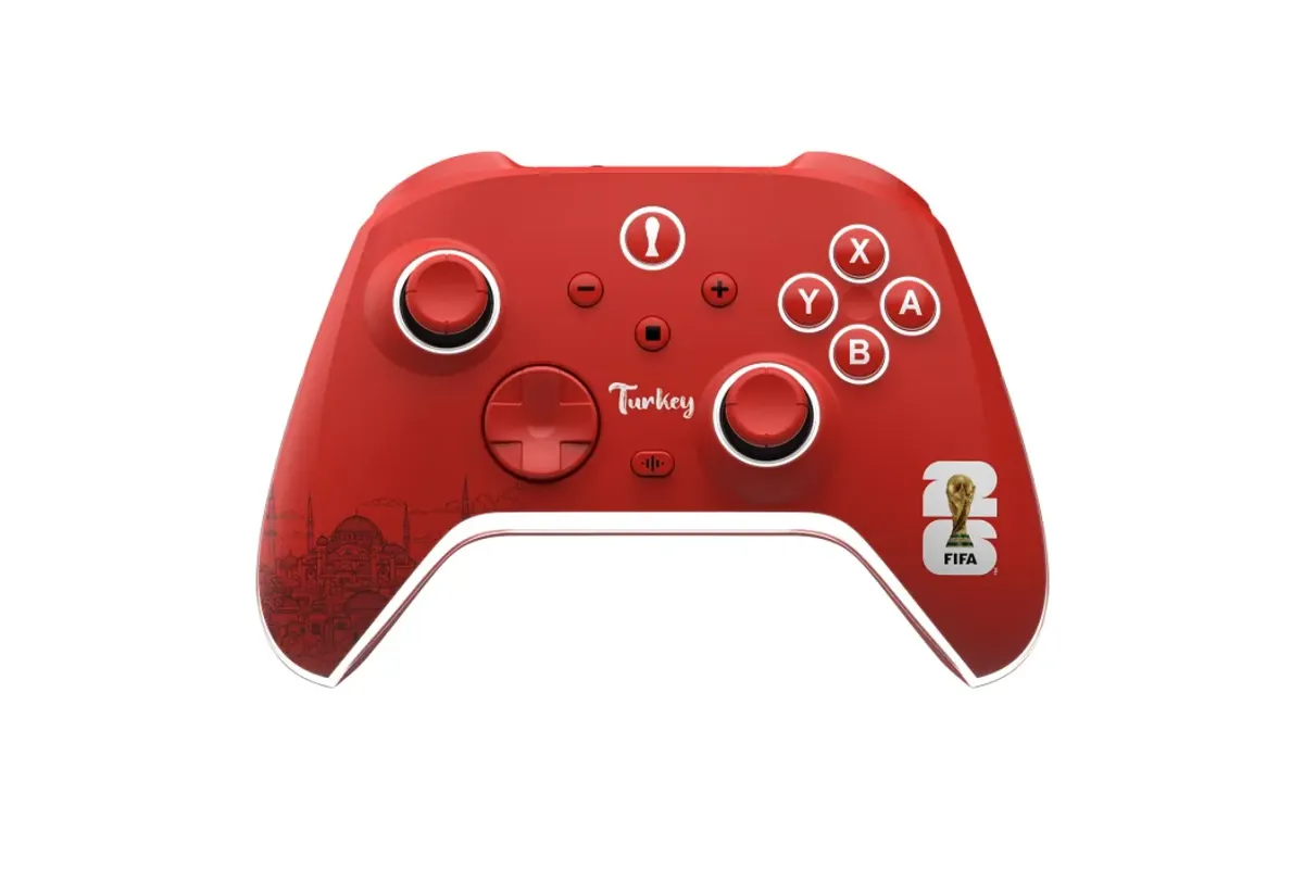 URORA+ Controller FIFA WC 26 Türkei wireless Controller für Nintendo Switch 1+2