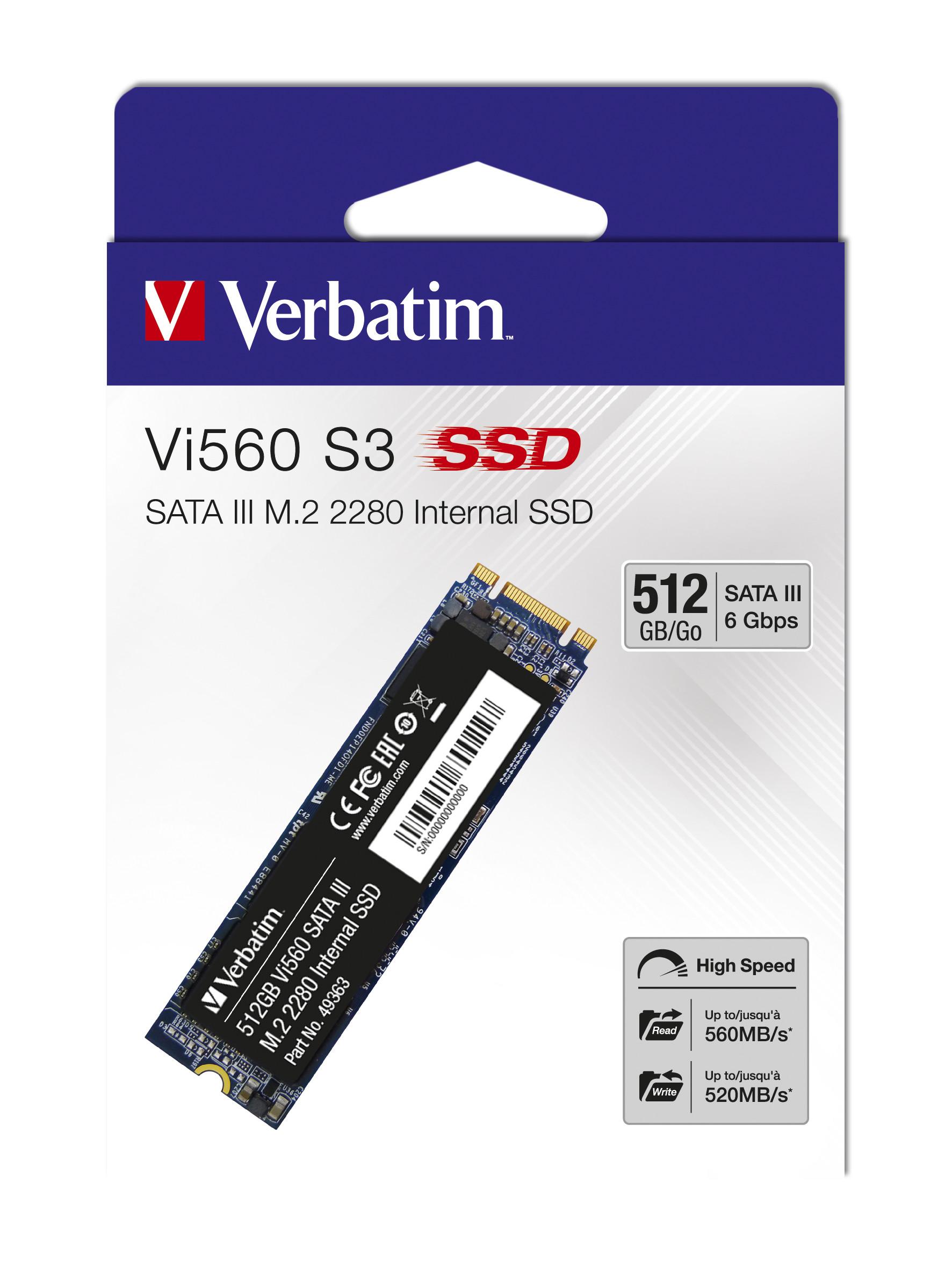 Vi560 S3 M.2 interne SSD-Festplatte 512 GB