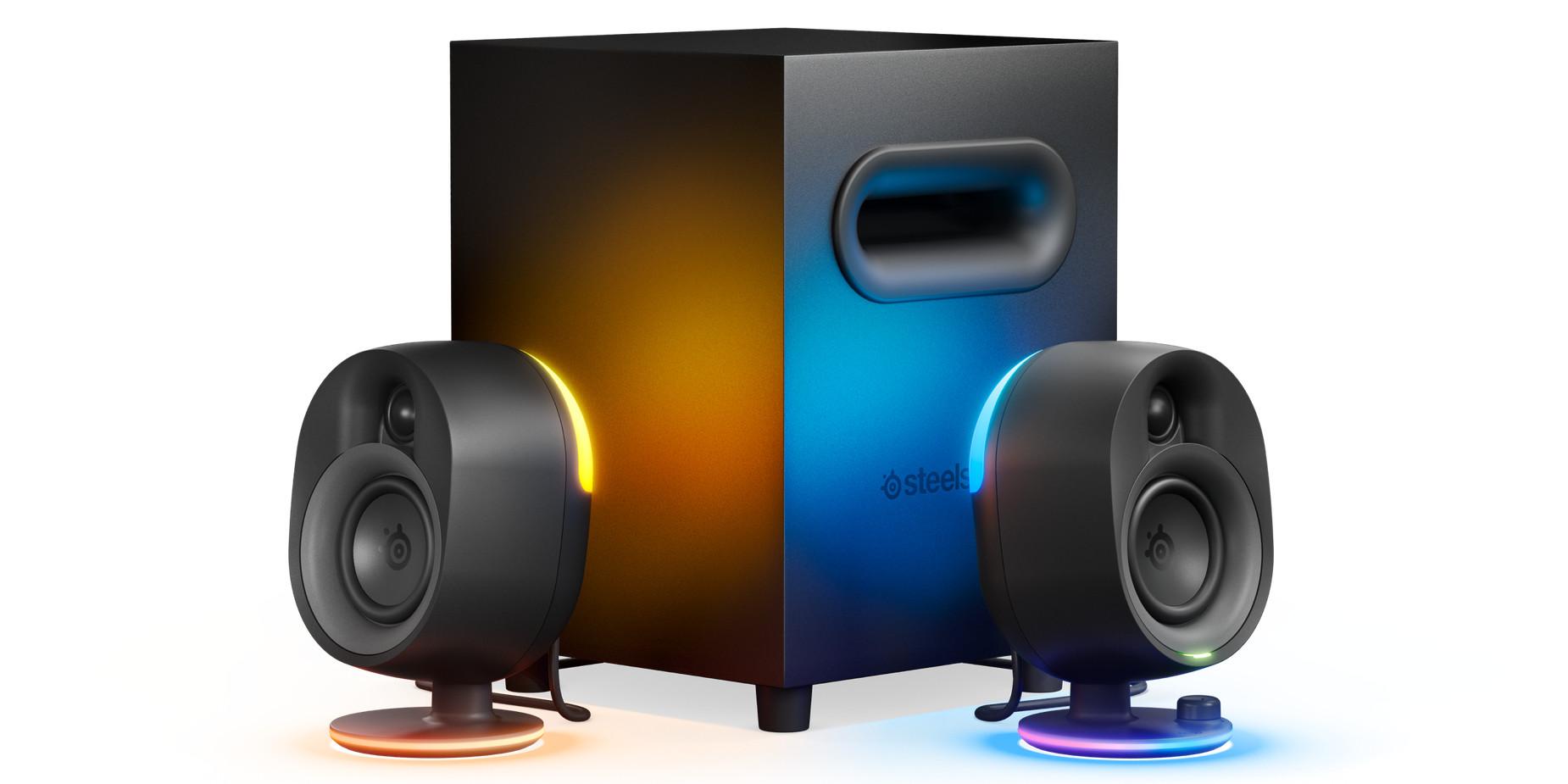 Arena 7, 5.1-Gaming-Lautsprecher mit Subwoofer, RGB, Schwarz