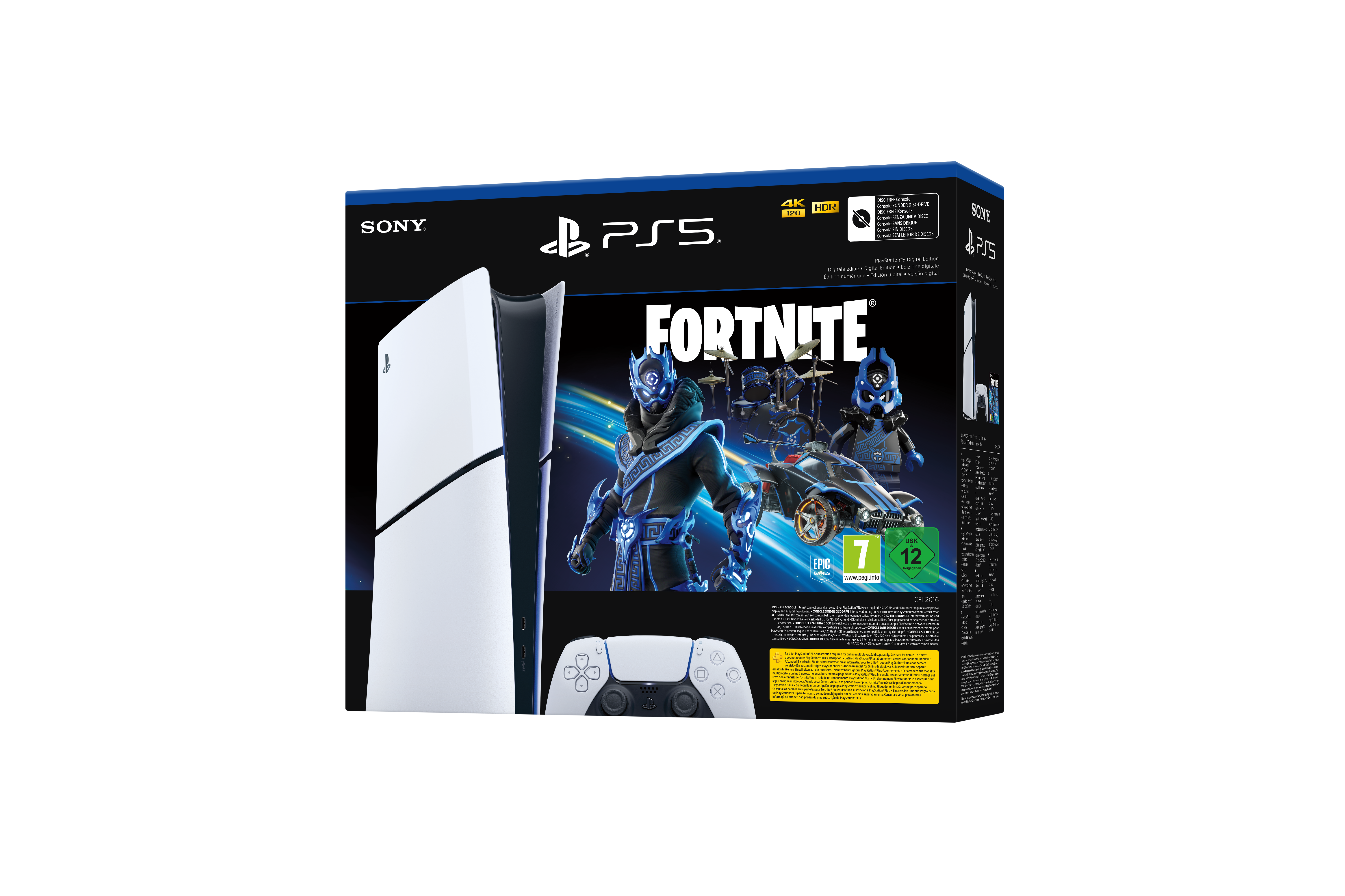PlayStation®5 Digital Edition - Fortnite® Cobalt Star Bundle (Modellgruppe - Slim)