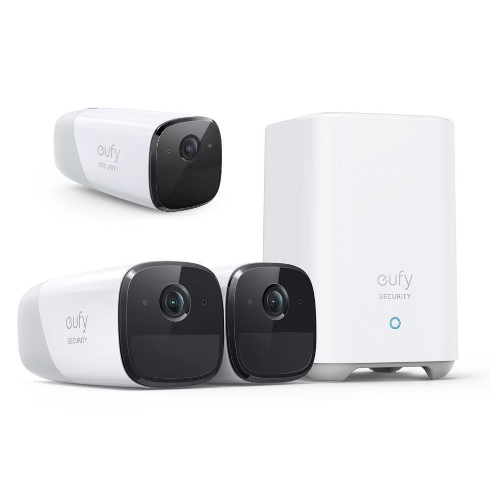 eufyCam 2 Pro (3-Kameraset) weiß