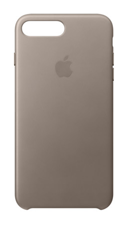 iPhone 7 Plus Leder Case taupe