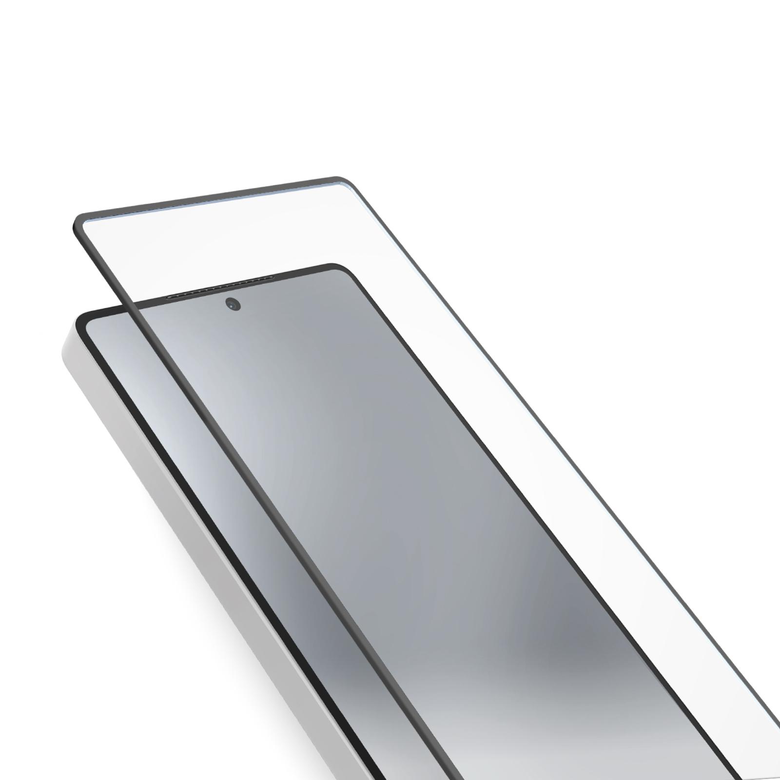 Glas Displayschutz Full Cover für Samsung Galaxy S25 Ultra, Schwarz