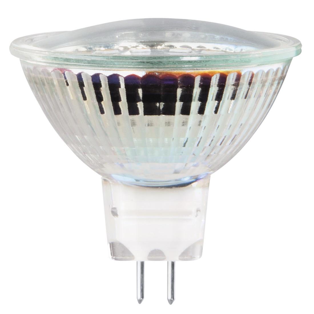 LED-Lampe, GU5.3, 450lm ersetzt 40W, Reflektorlampe MR16, Warmweiß, Glas (00112863)