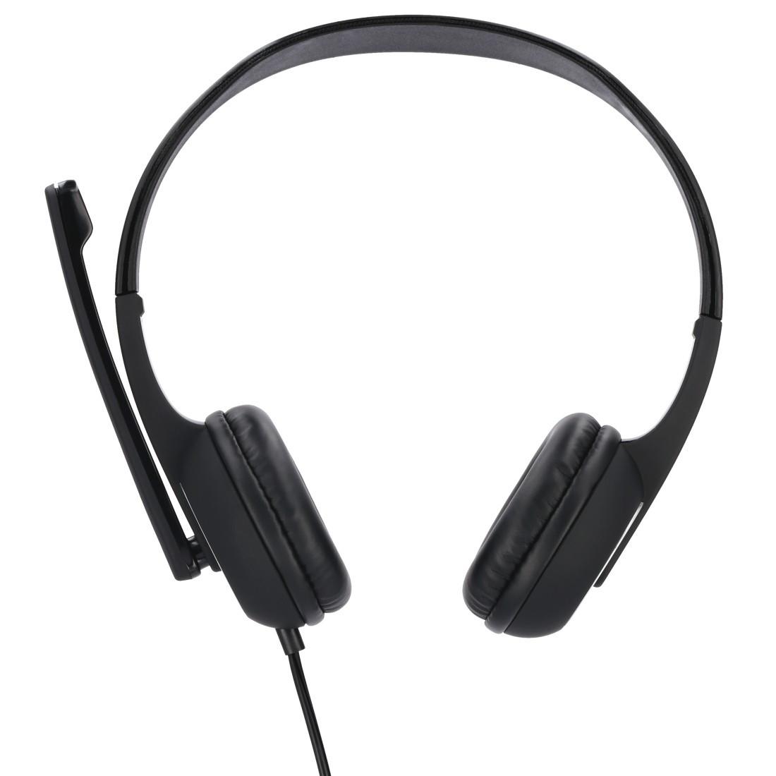 PC-Office-Headset "HS-USB250", Stereo, Schwarz (00139928)