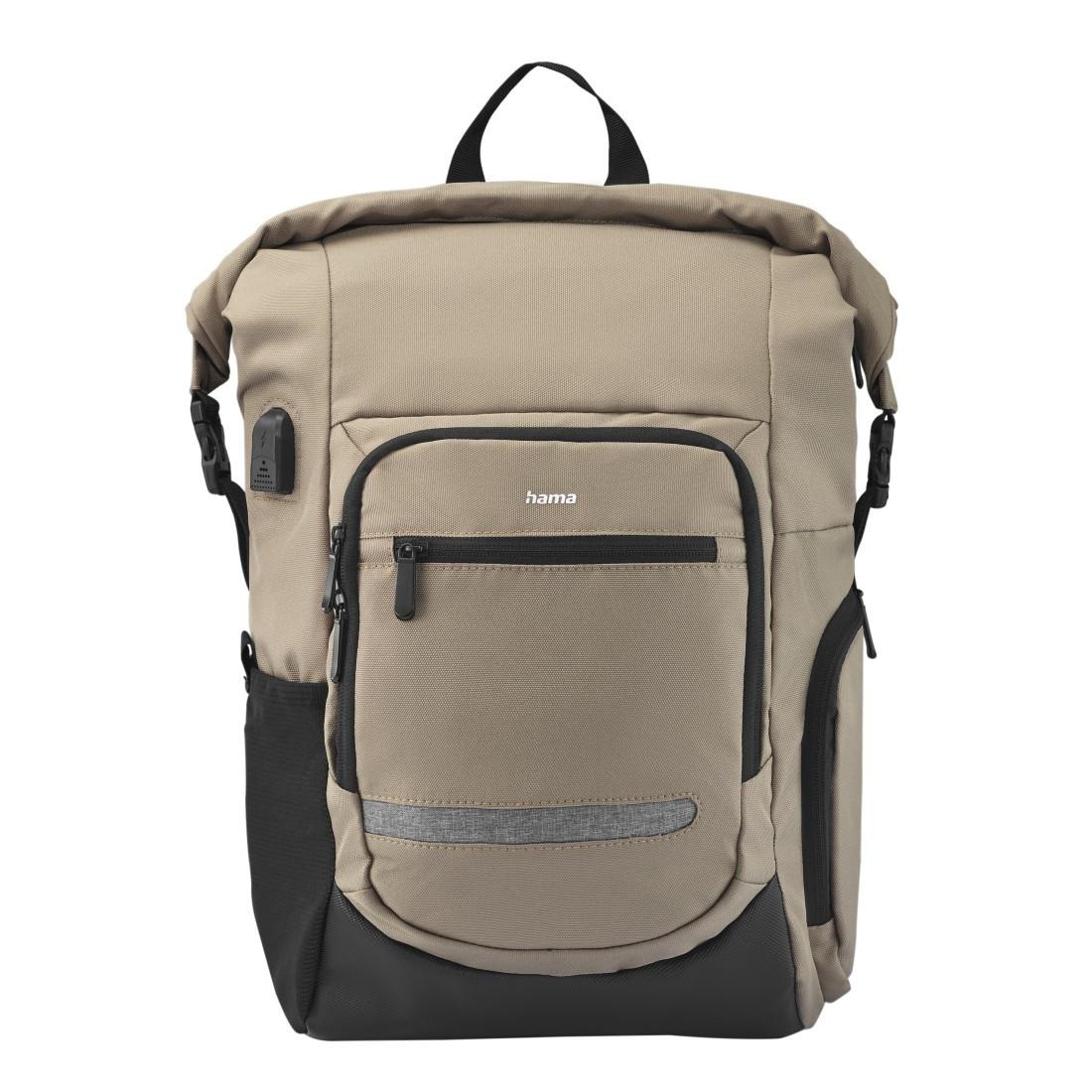 Laptop-Rucksack "Terra", Rolltop bis 40 cm (15,6"), Natur (00217238)