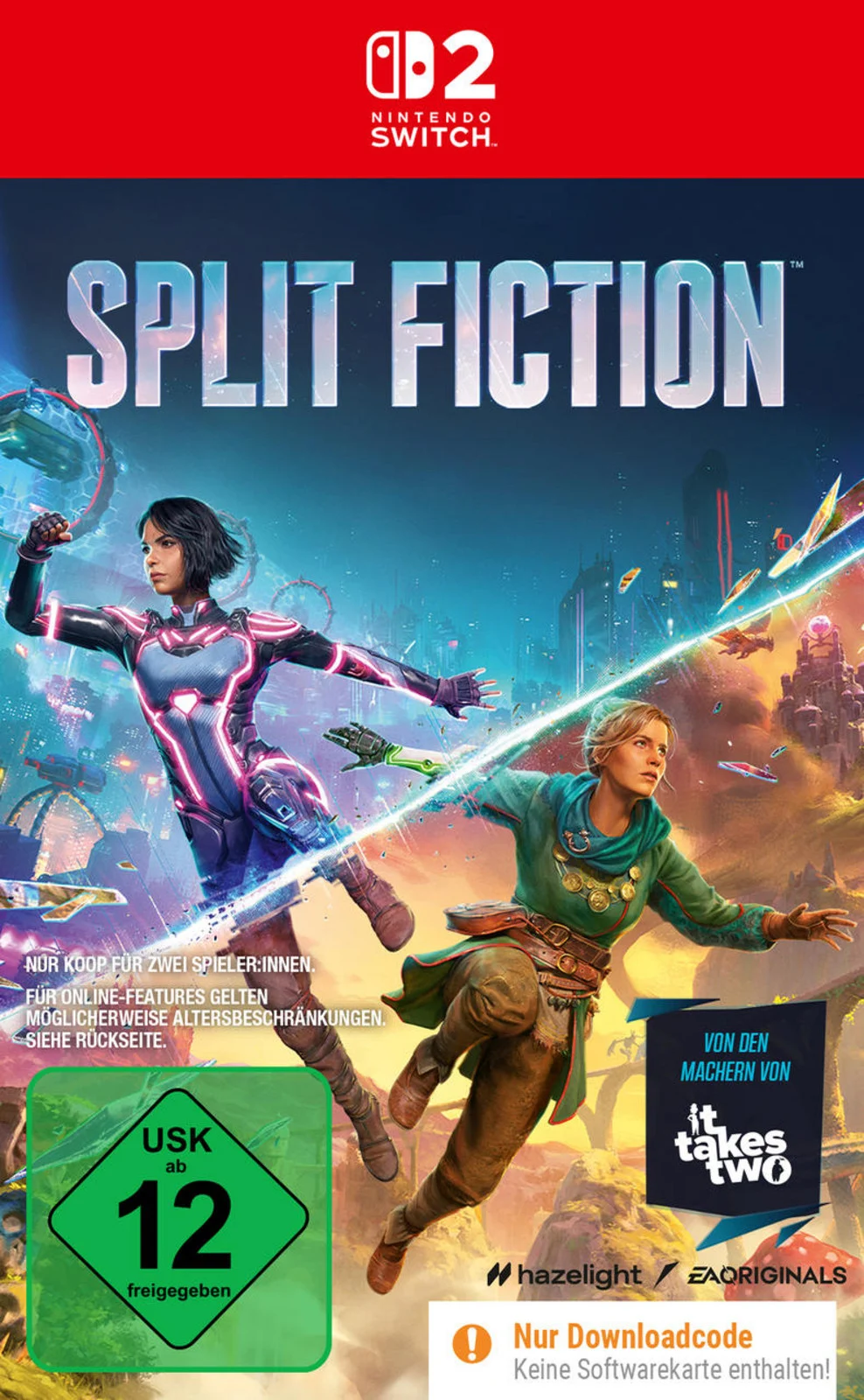 Split Fiction (Code in a Box) Nintendo Switch 2-Spiel