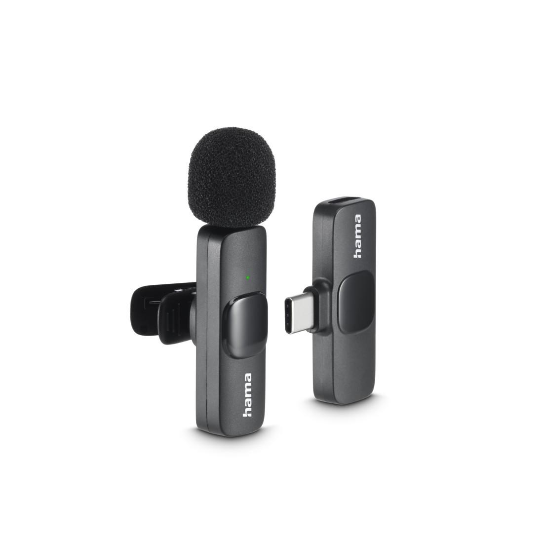 Lavalier-Mikrofon "Smart Wireless", kabelloses Ansteckmikrofon für Handy (00004680)